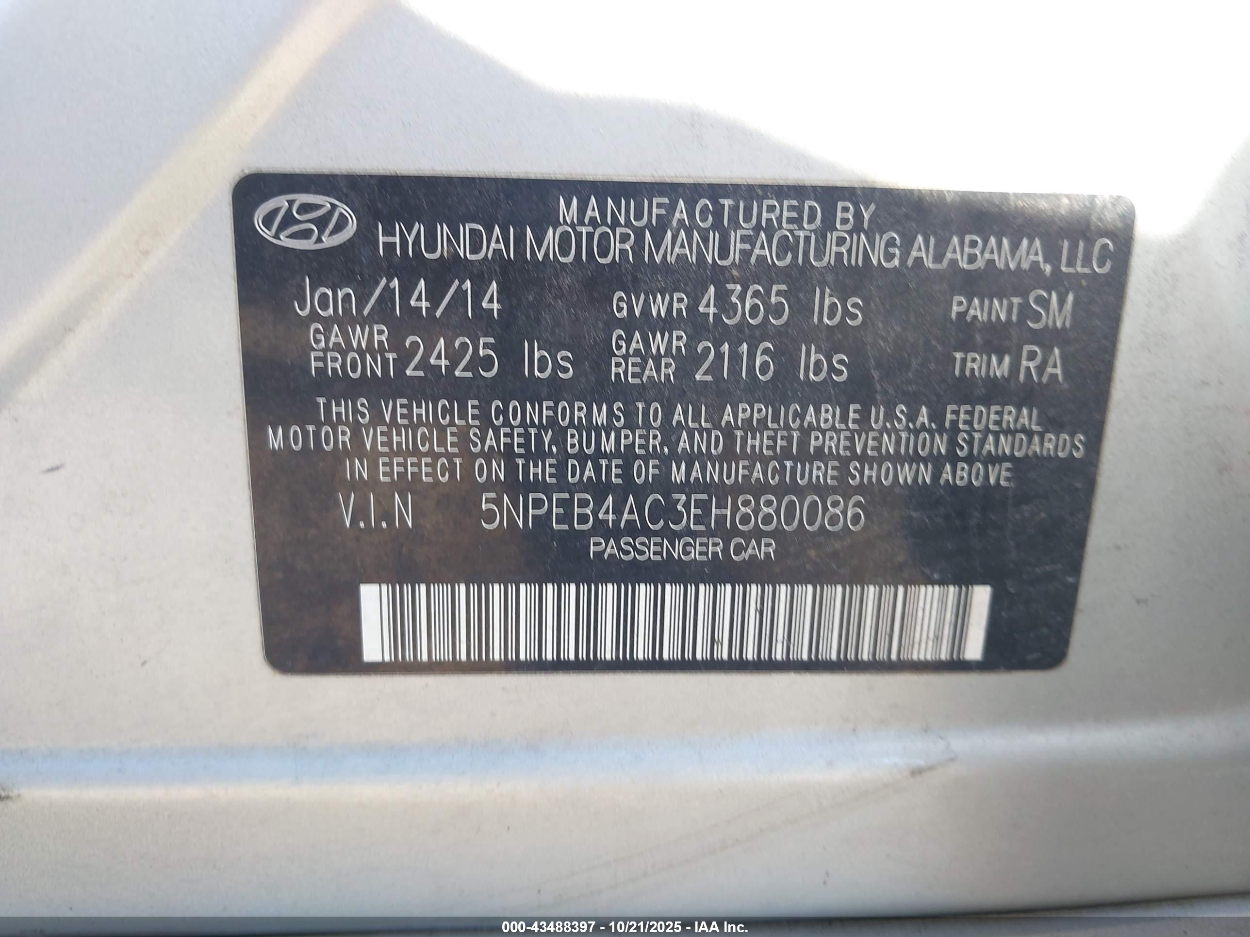 HYUNDAI SONATA image 9