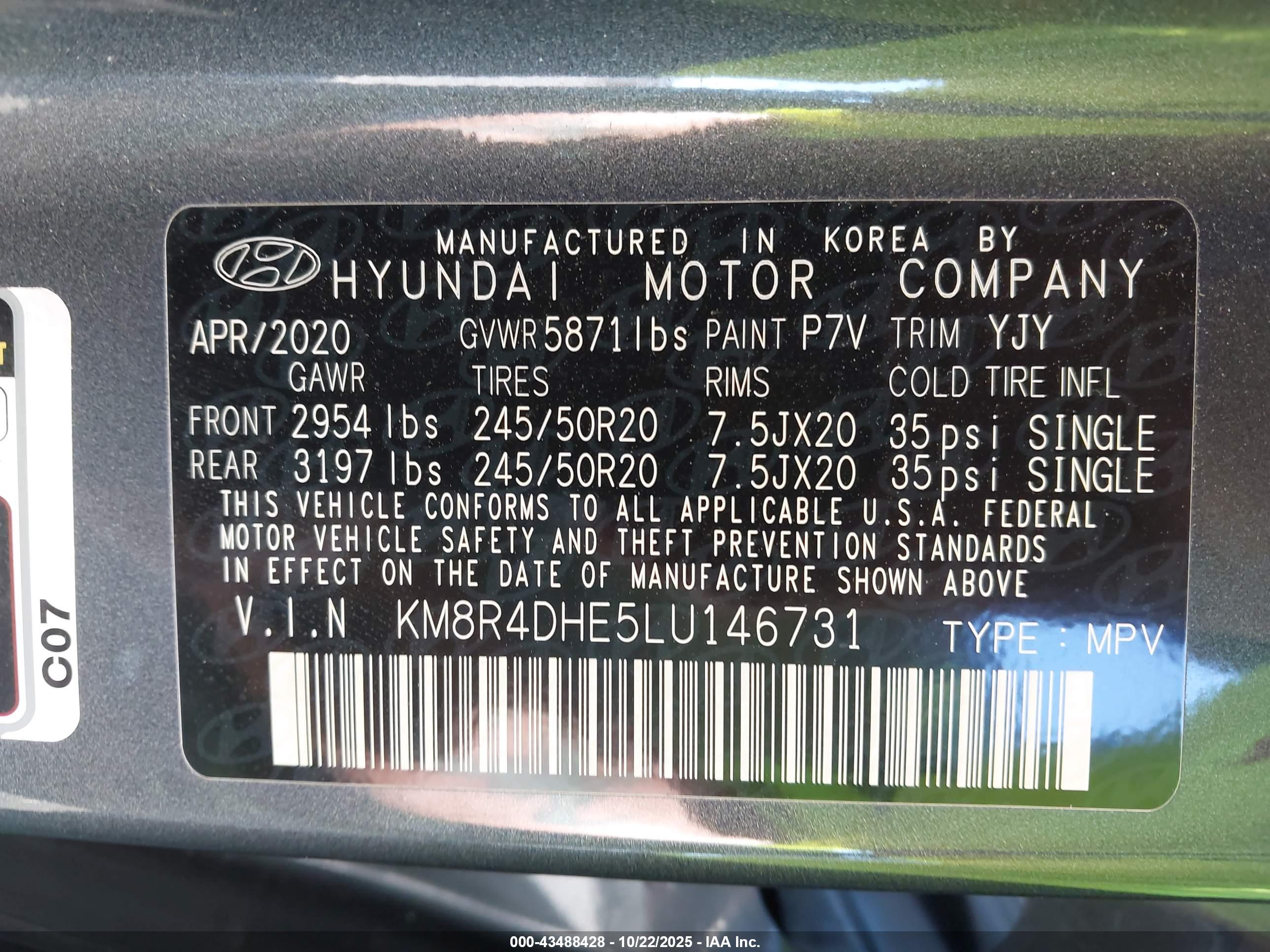 HYUNDAI PALISADE image 9