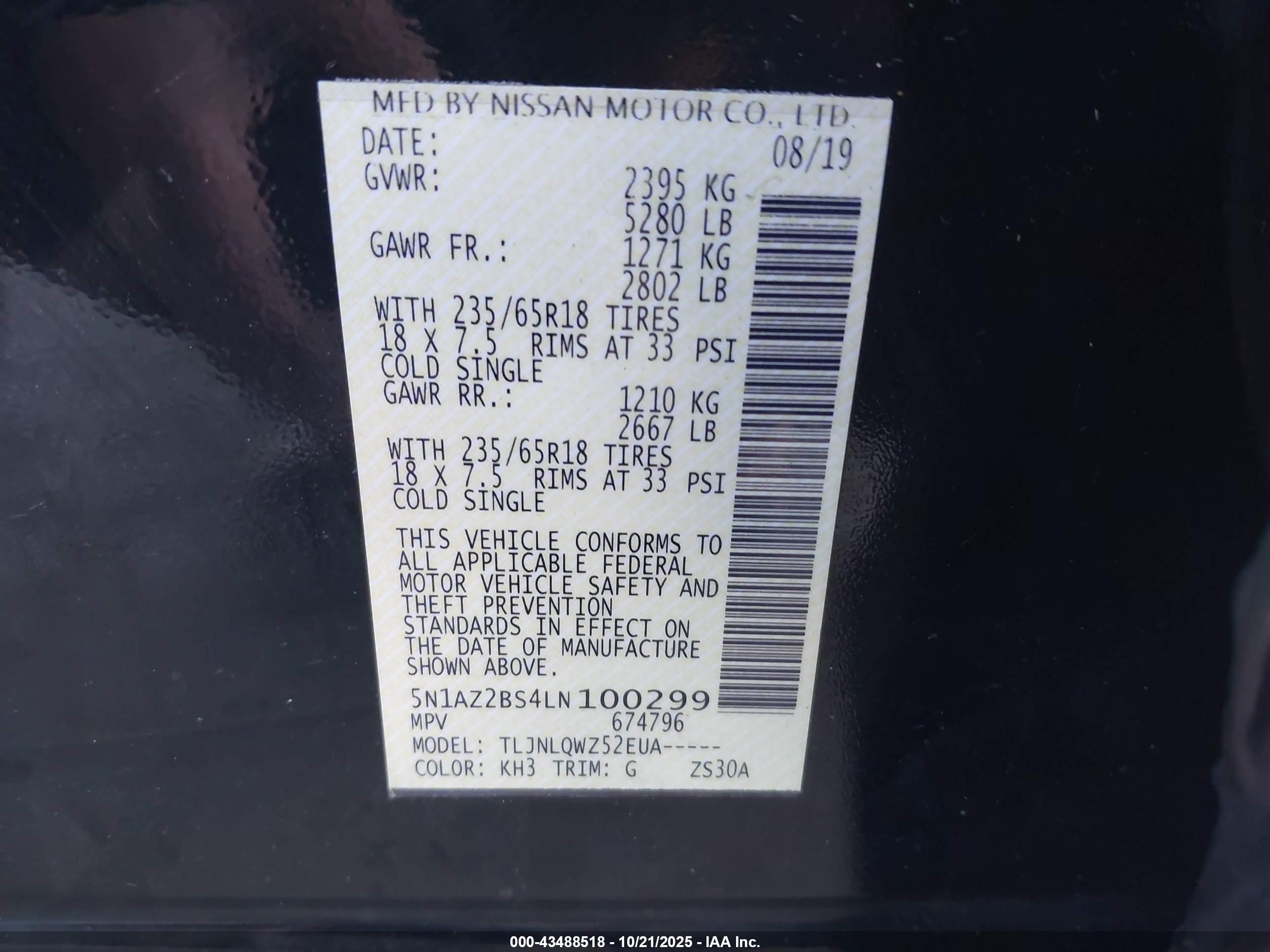 NISSAN MURANO image 9