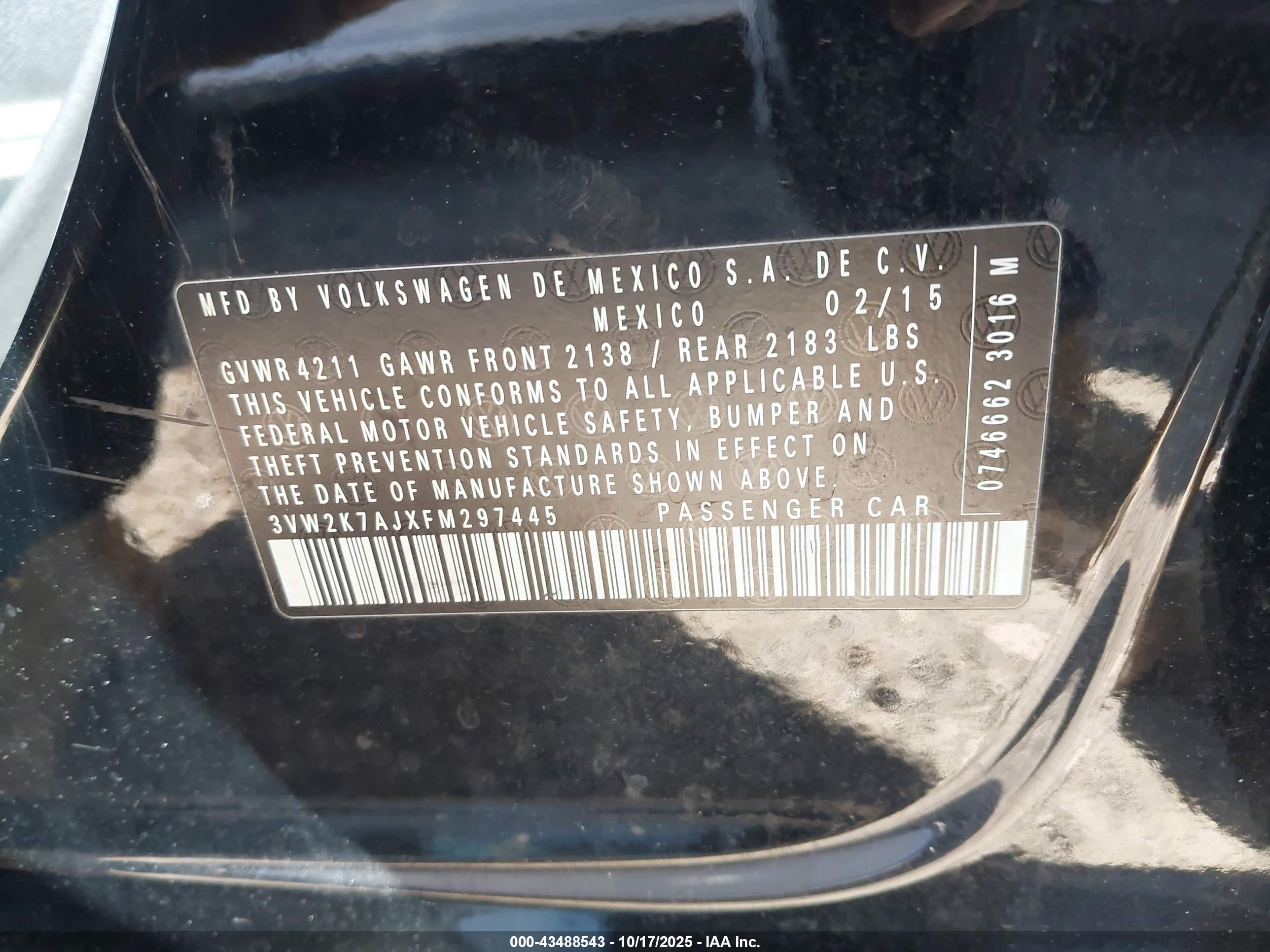 VOLKSWAGEN JETTA image 9
