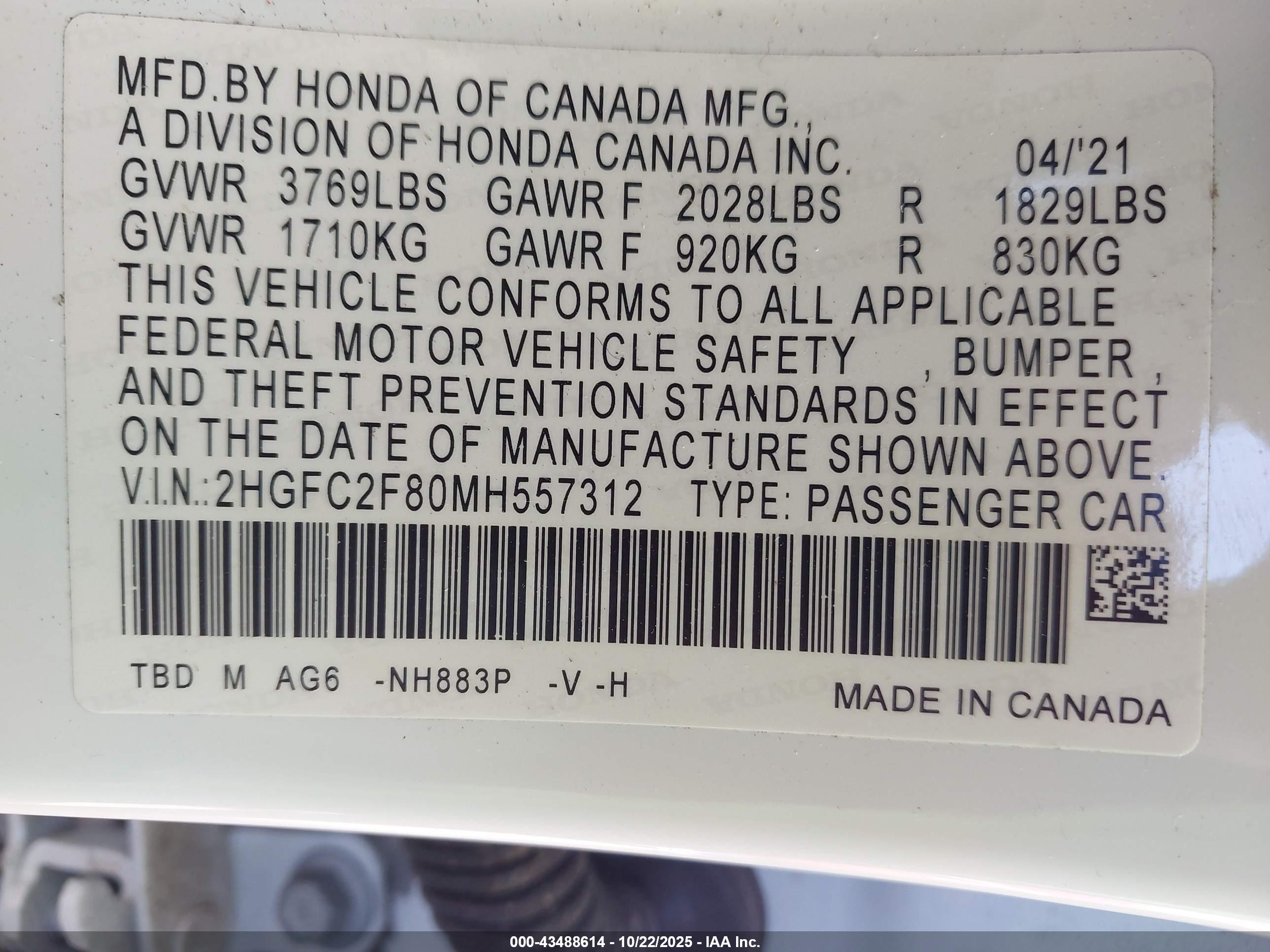 HONDA CIVIC image 9