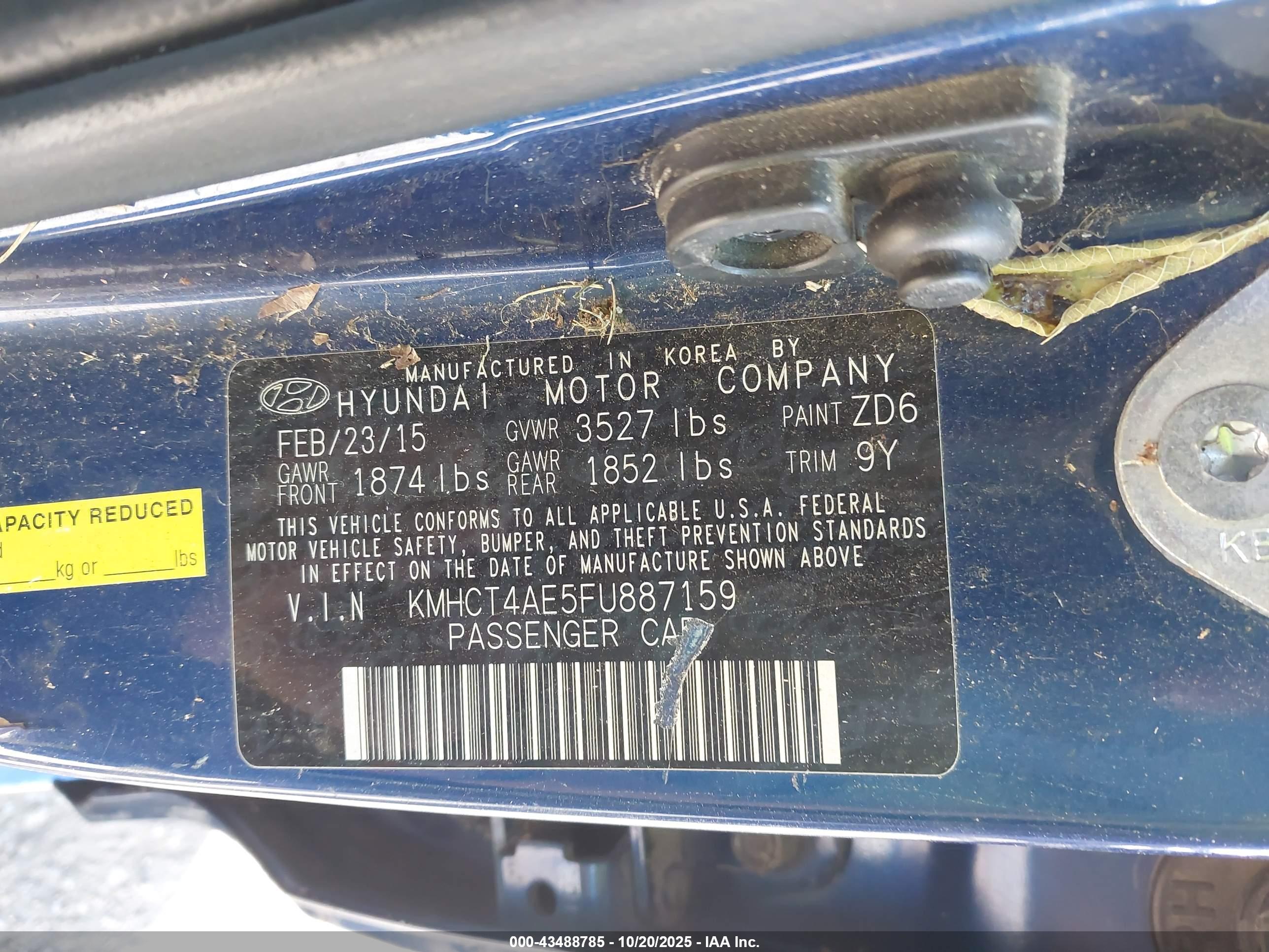 HYUNDAI ACCENT image 9