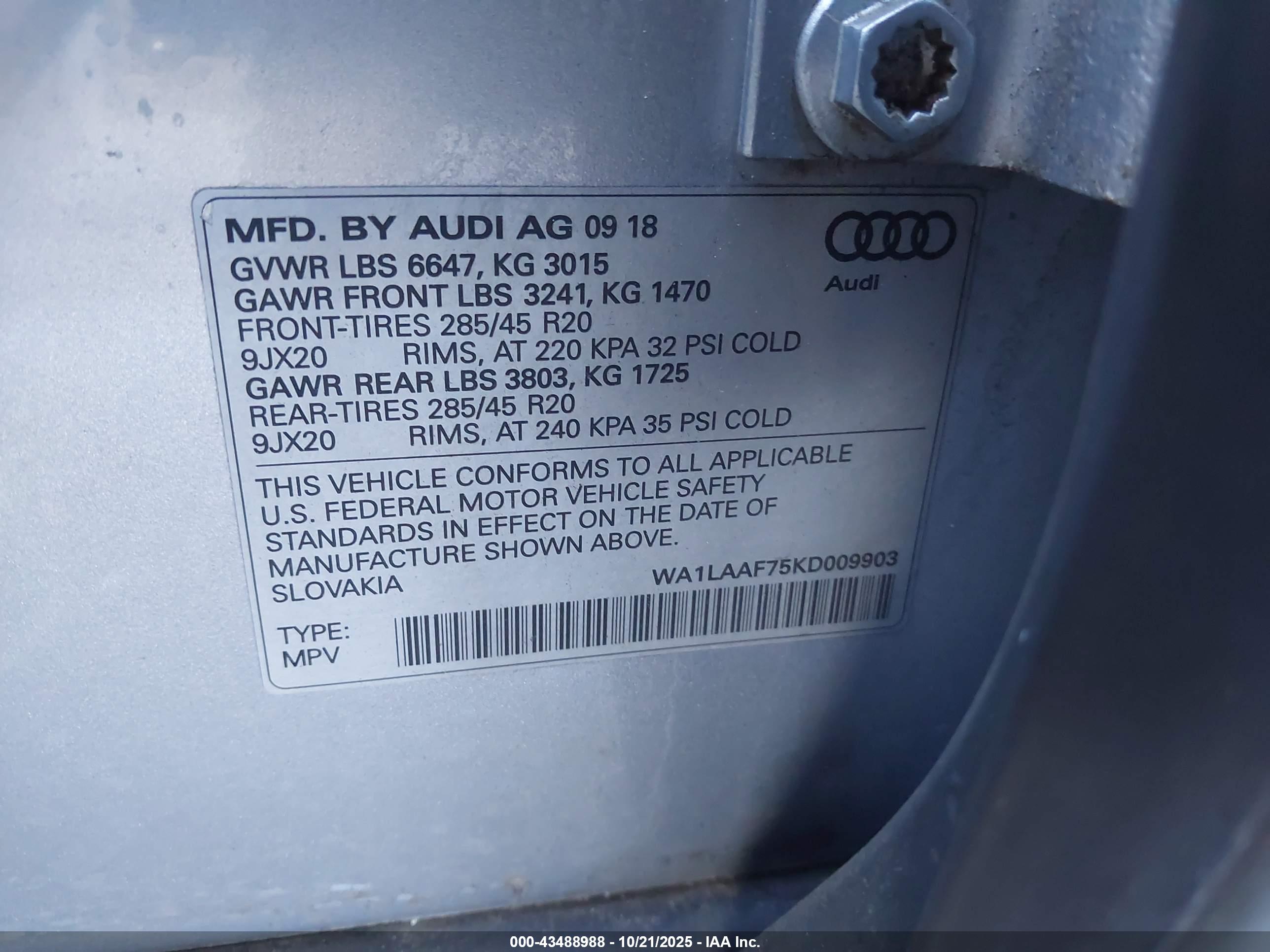 AUDI Q7 image 9