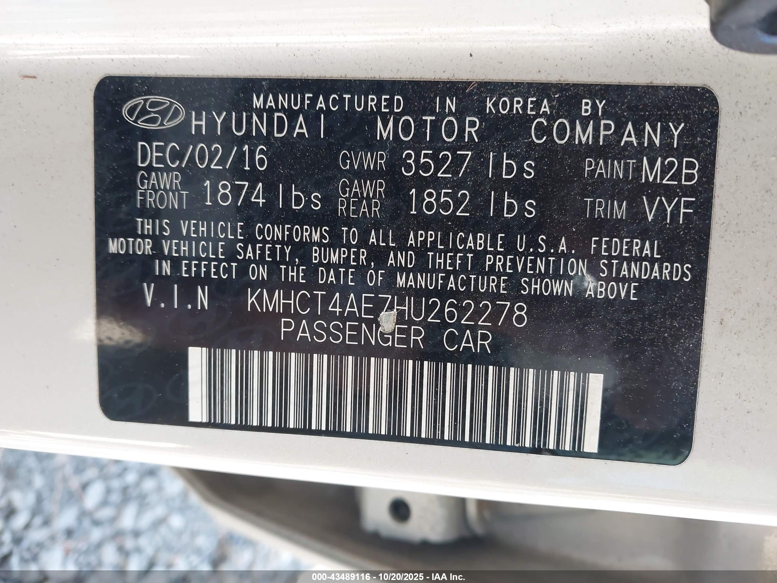 HYUNDAI ACCENT image 9