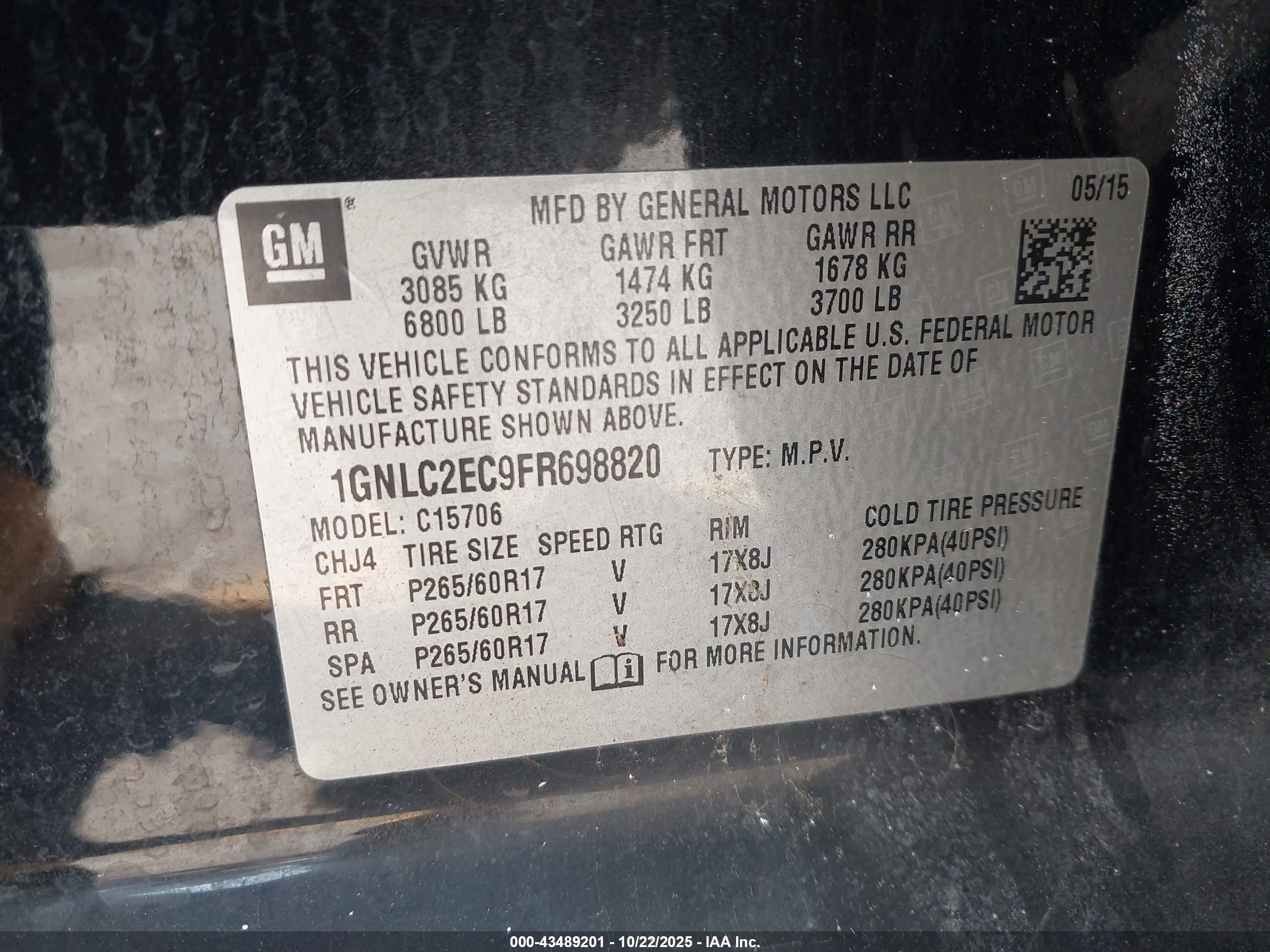 CHEVROLET TAHOE image 9