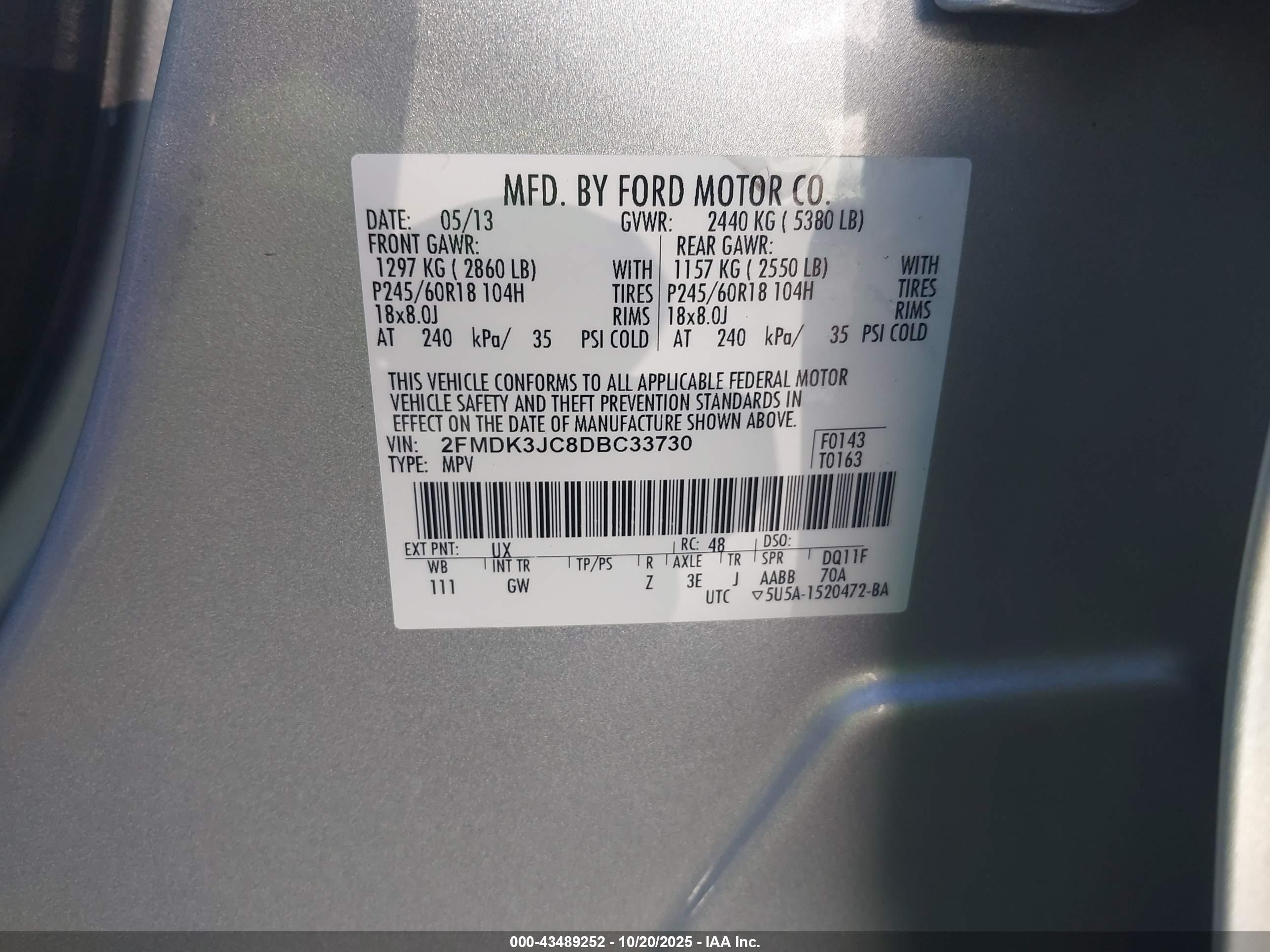 FORD EDGE image 9