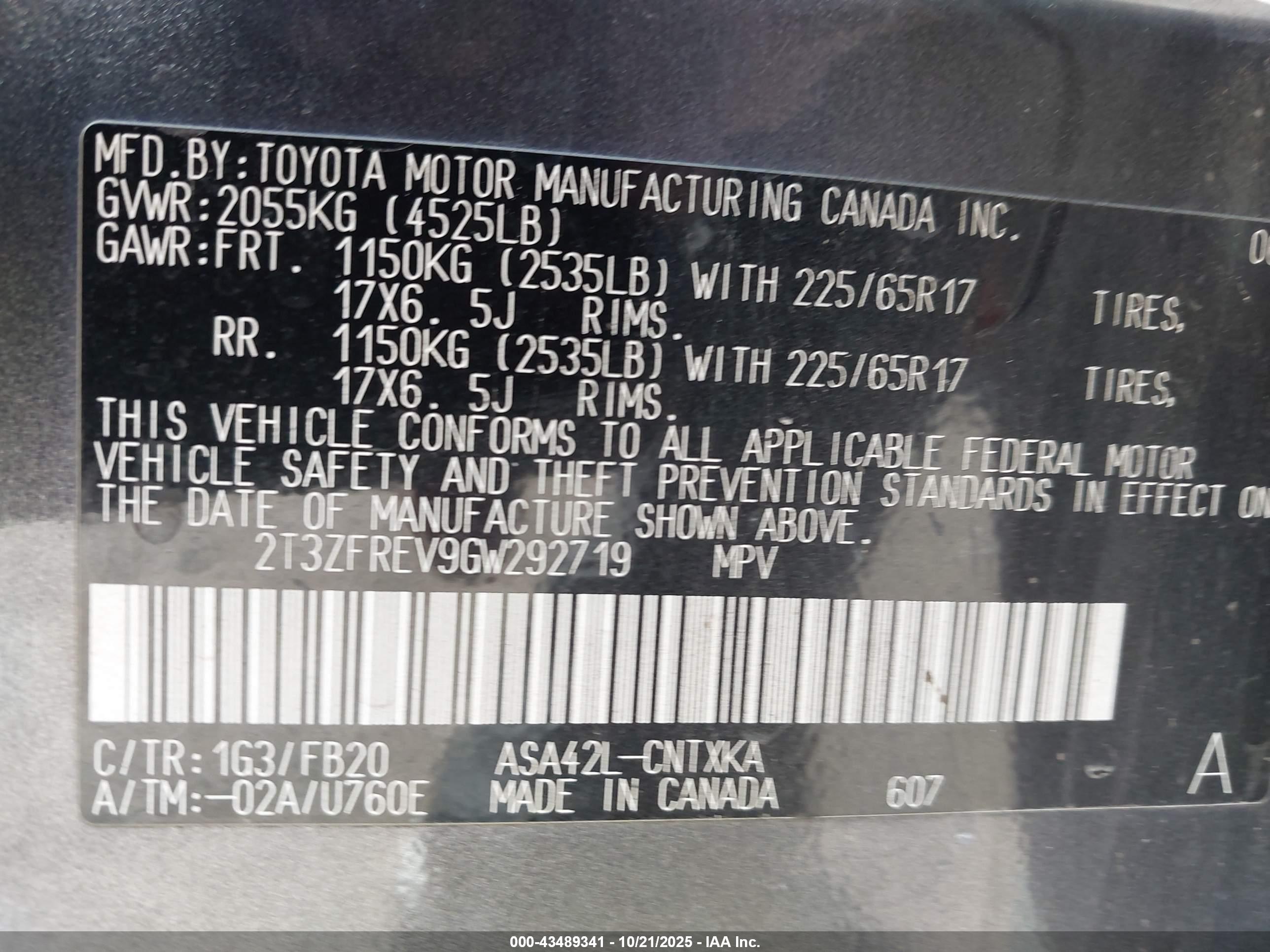 TOYOTA RAV4 image 9