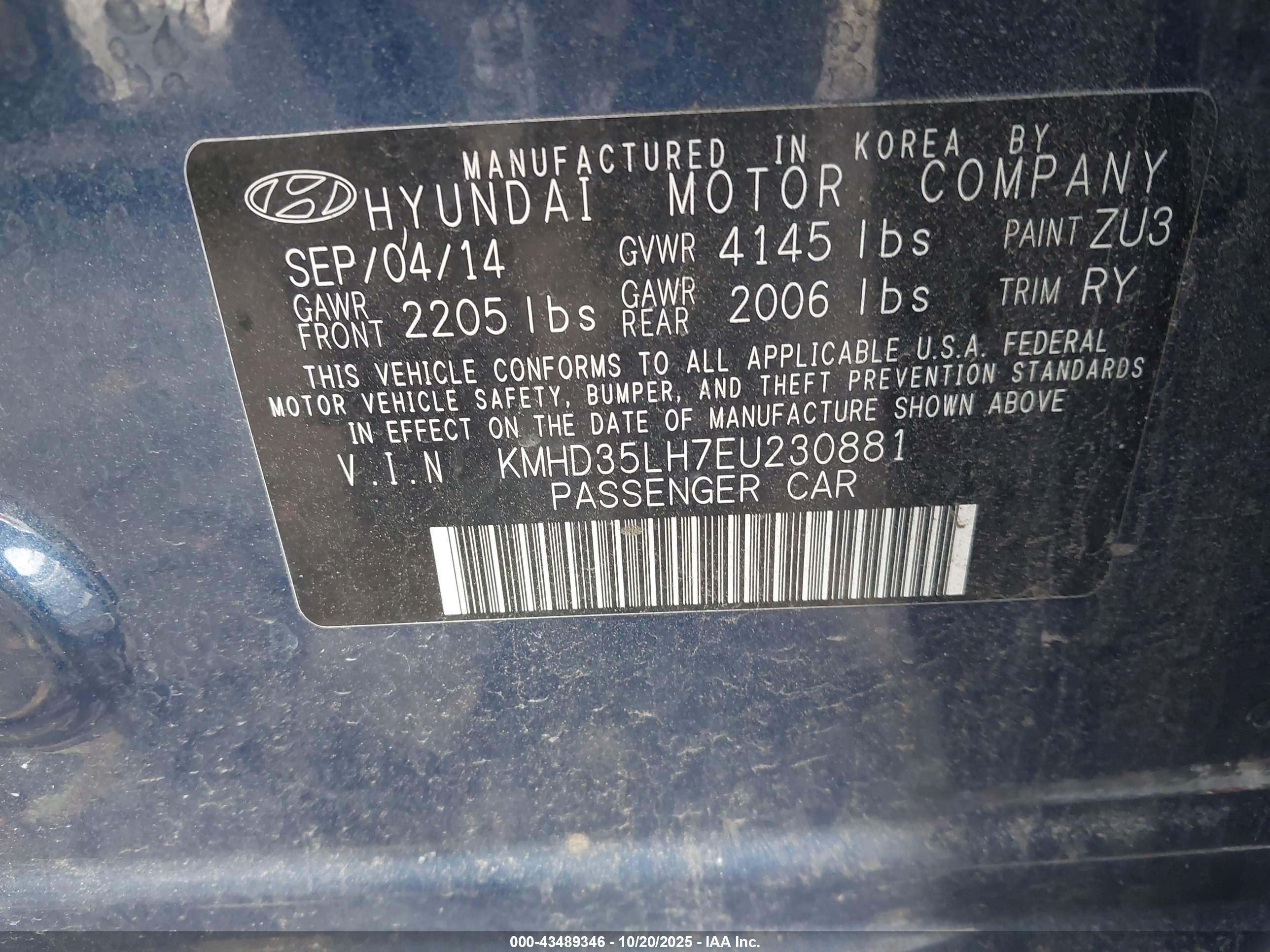 HYUNDAI ELANTRA image 9