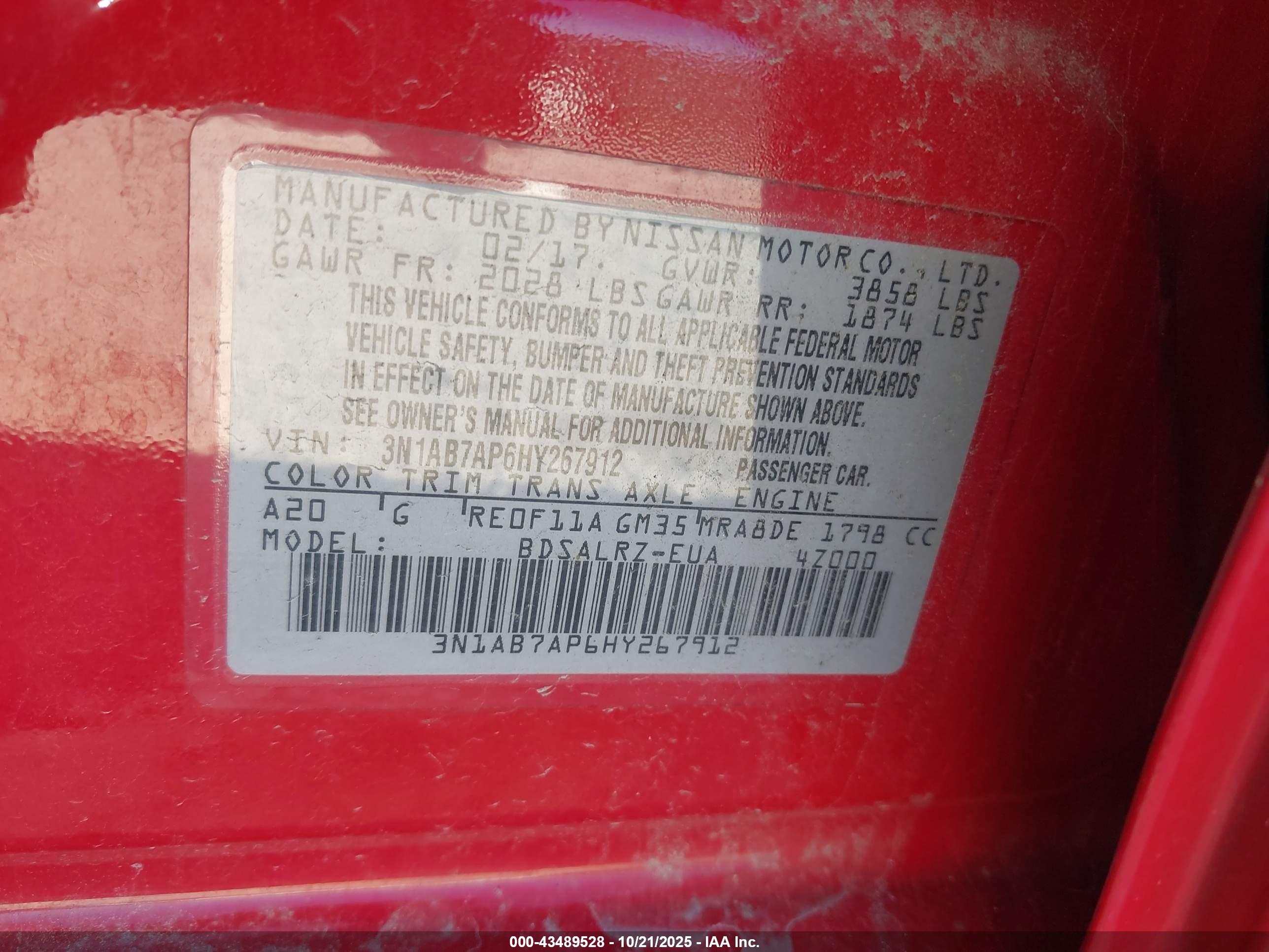 NISSAN SENTRA image 9