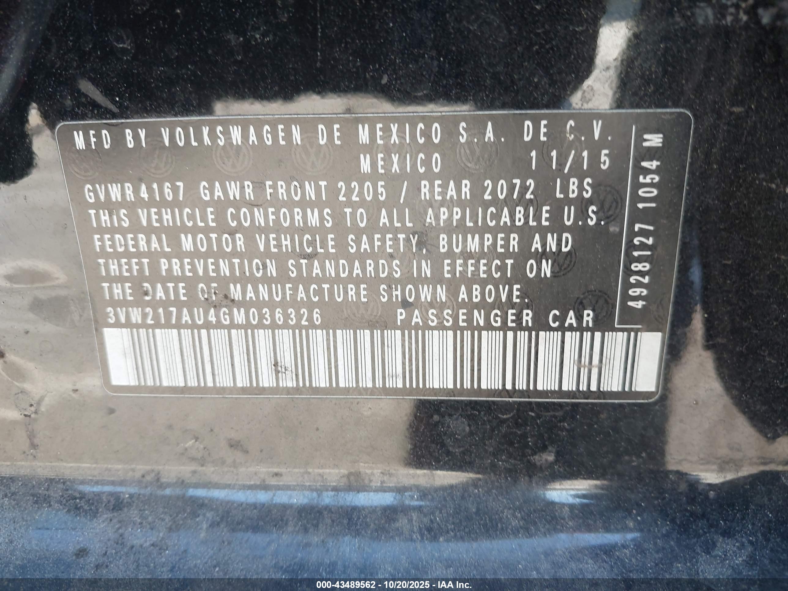 VOLKSWAGEN GOLF image 9