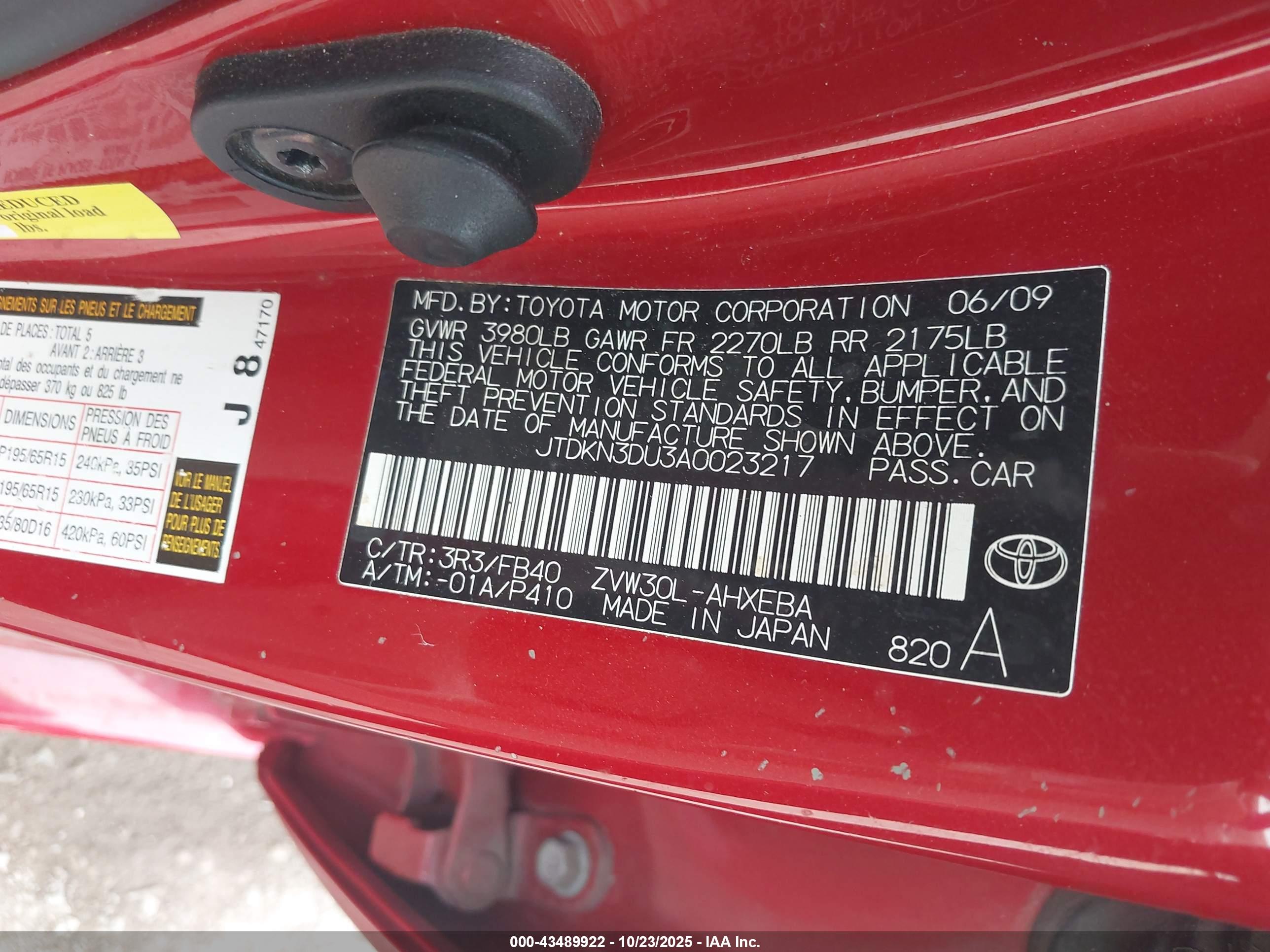 TOYOTA PRIUS image 9