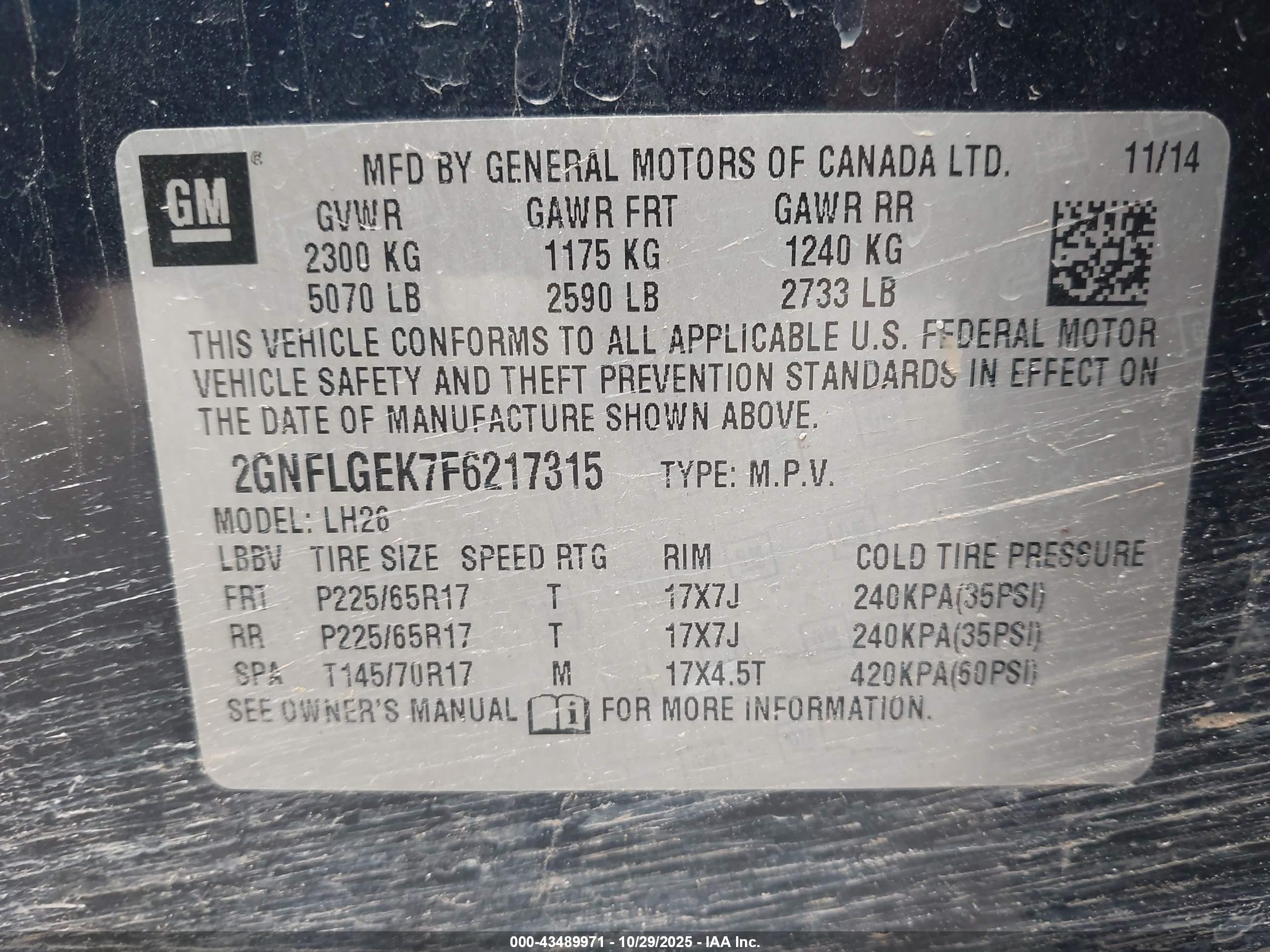 CHEVROLET EQUINOX image 9