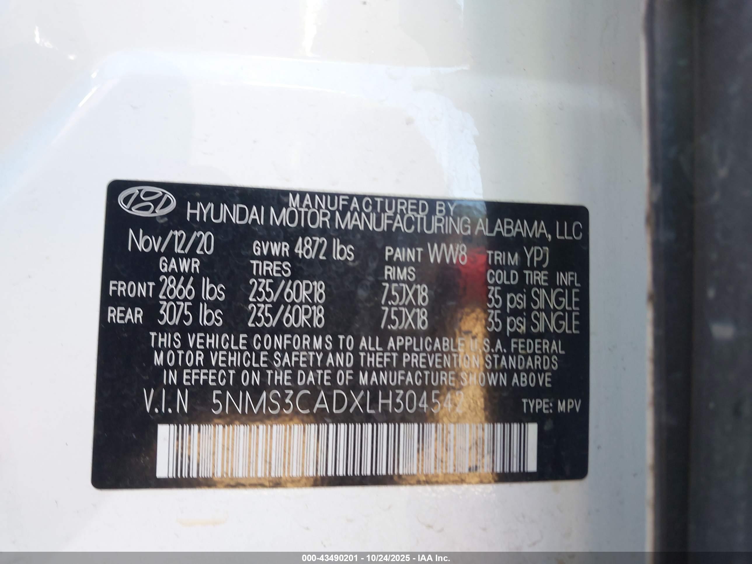 HYUNDAI SANTA image 9