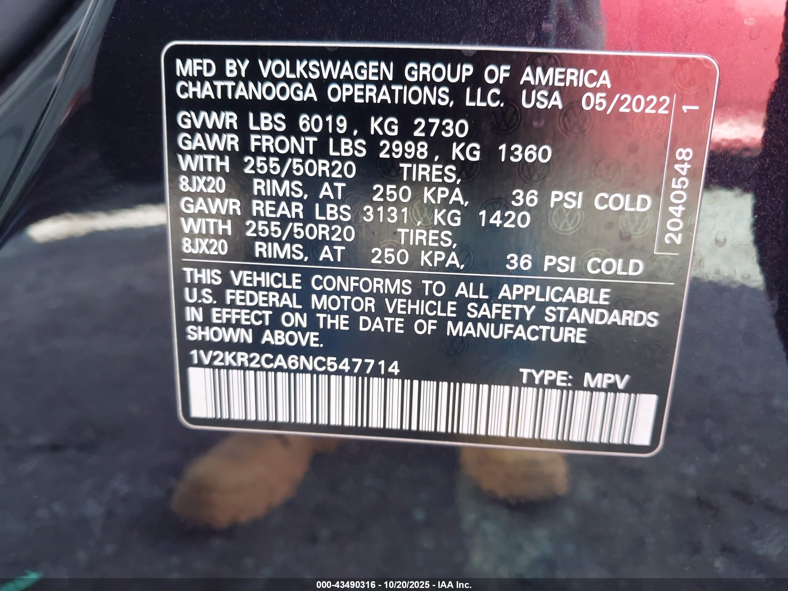 VOLKSWAGEN ATLAS image 9