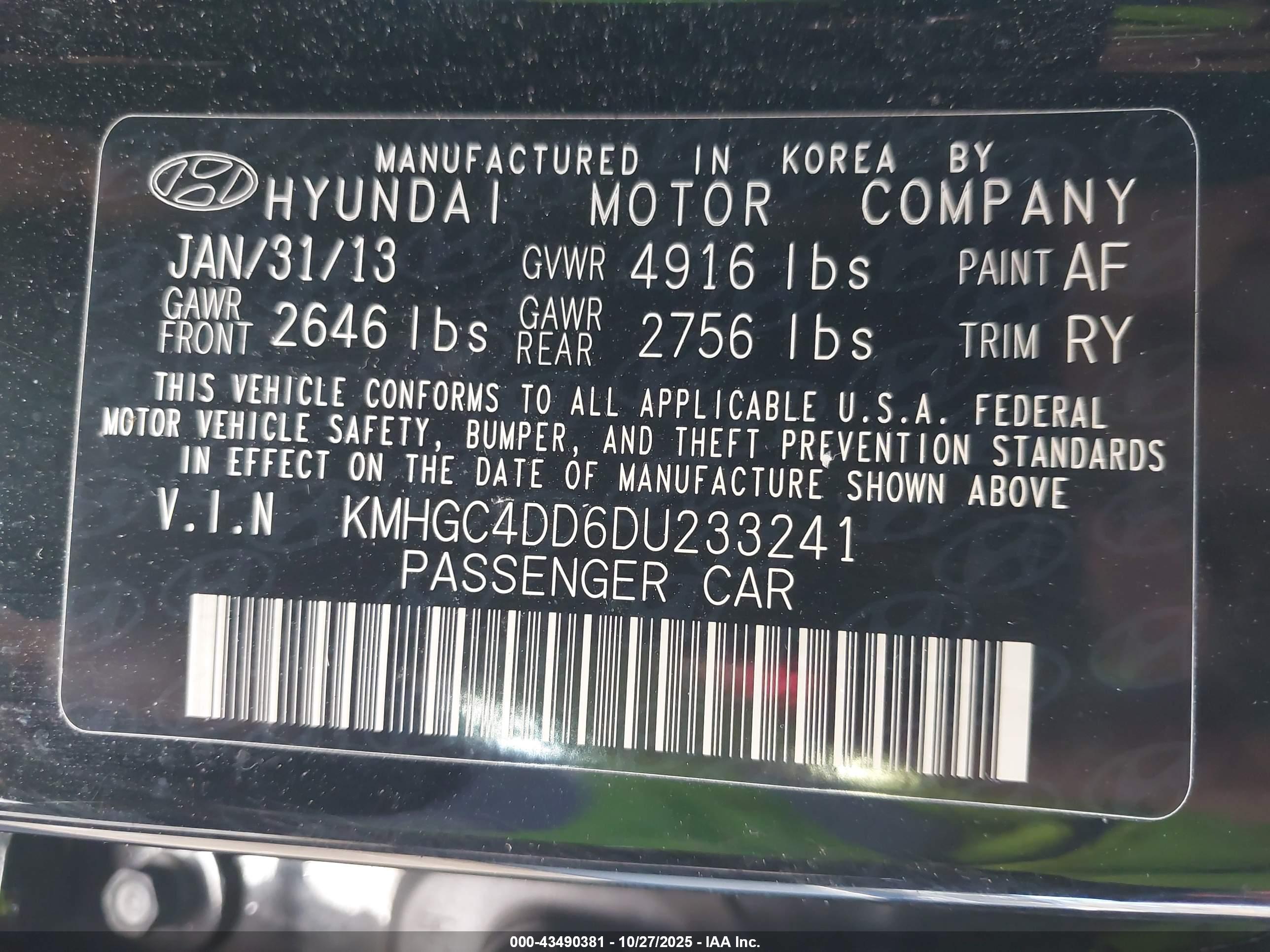 HYUNDAI GENESIS image 9