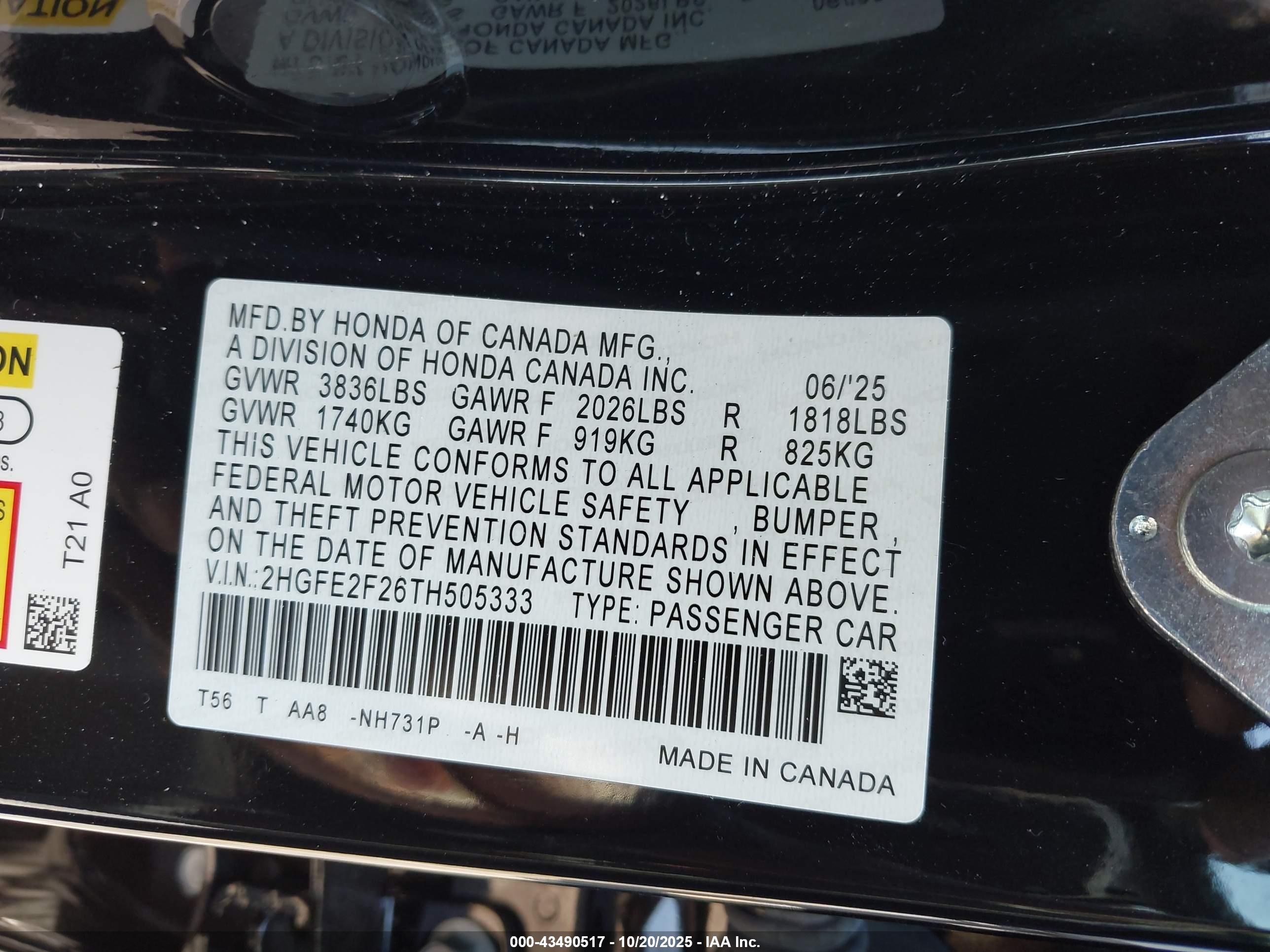 HONDA CIVIC image 9