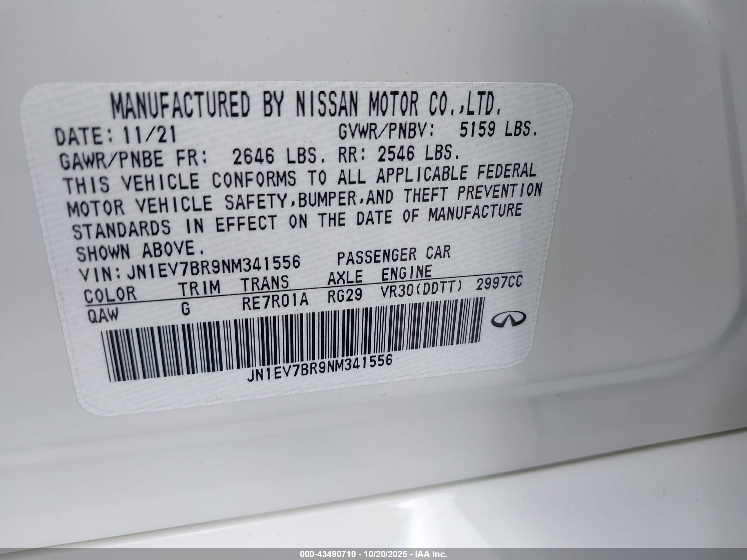 INFINITI Q50 image 9
