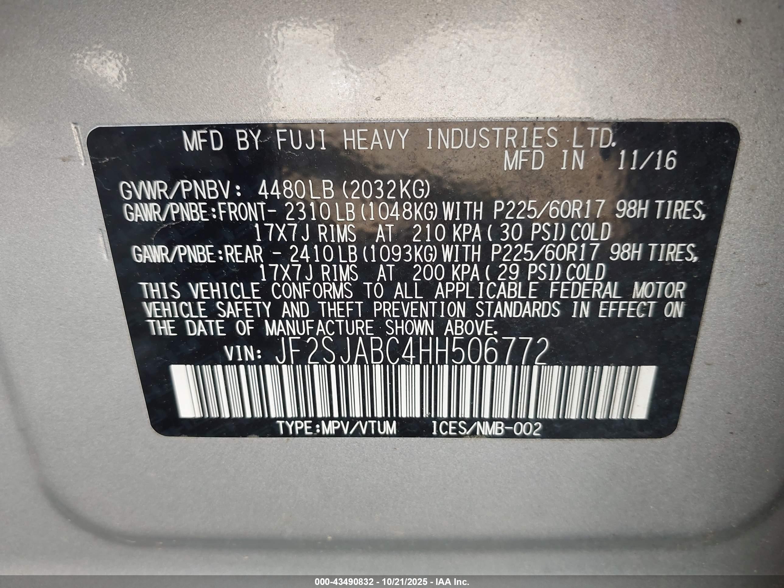 SUBARU FORESTER image 9