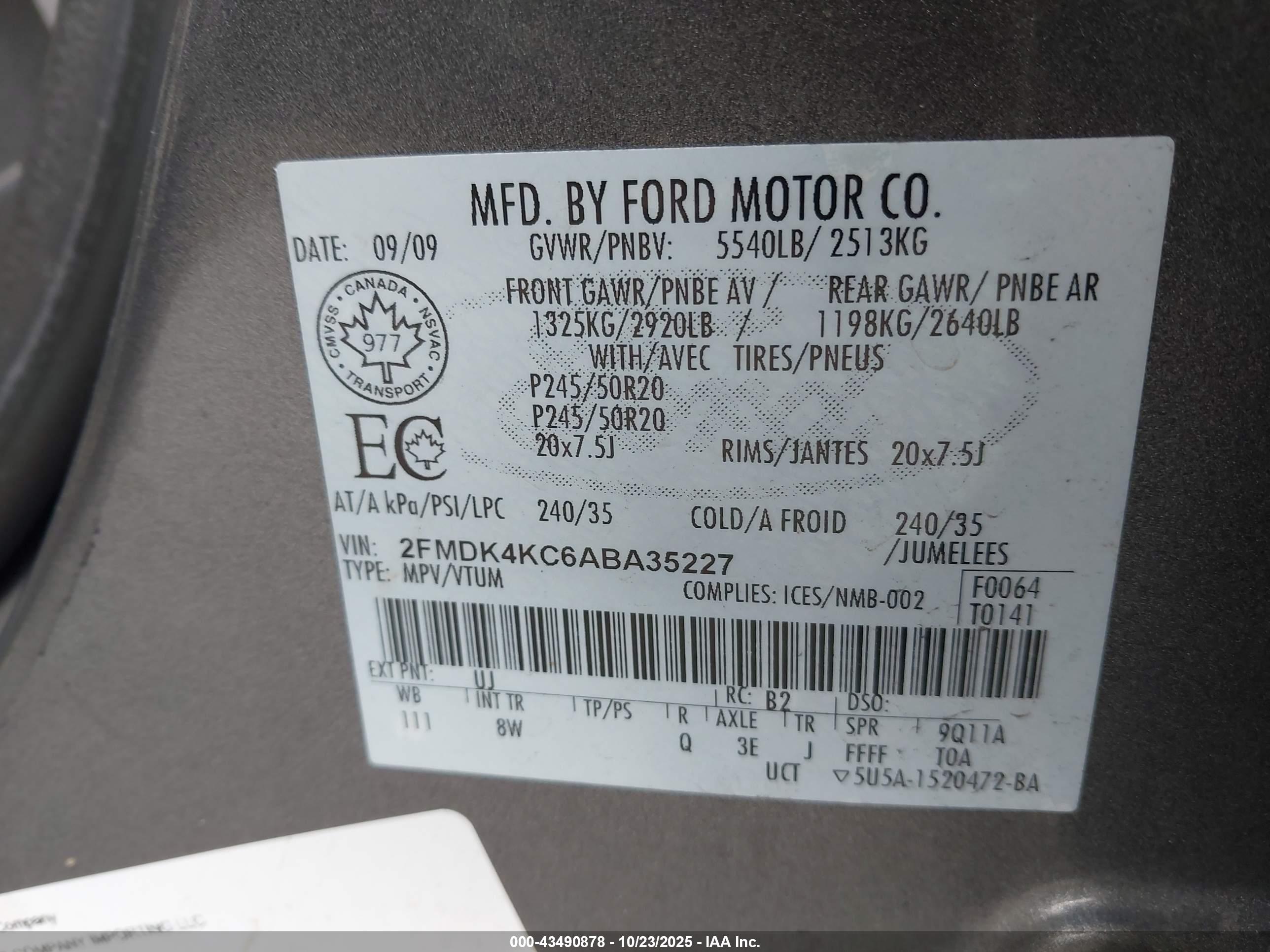 FORD EDGE image 9
