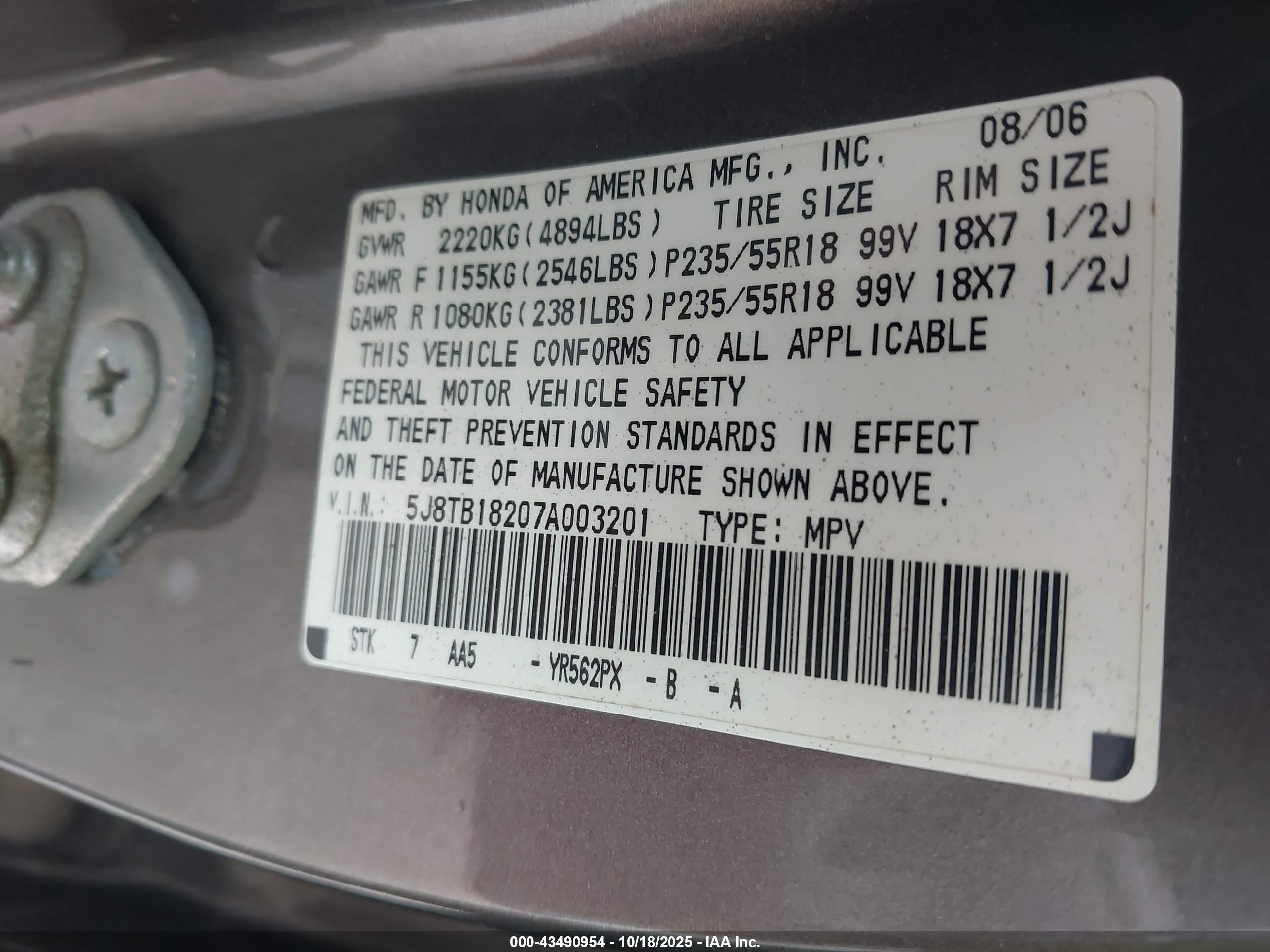ACURA RDX image 9