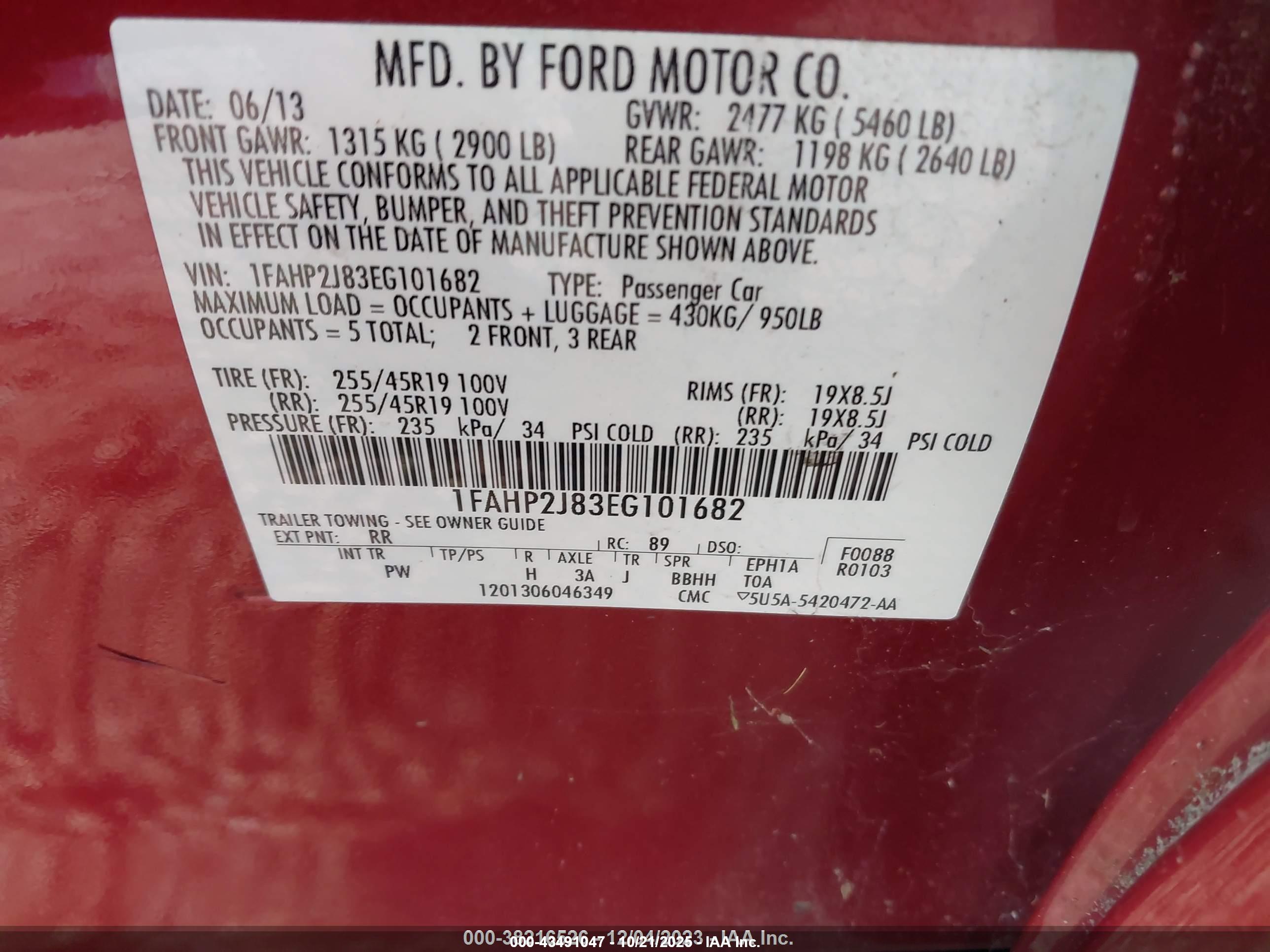 FORD TAURUS image 9
