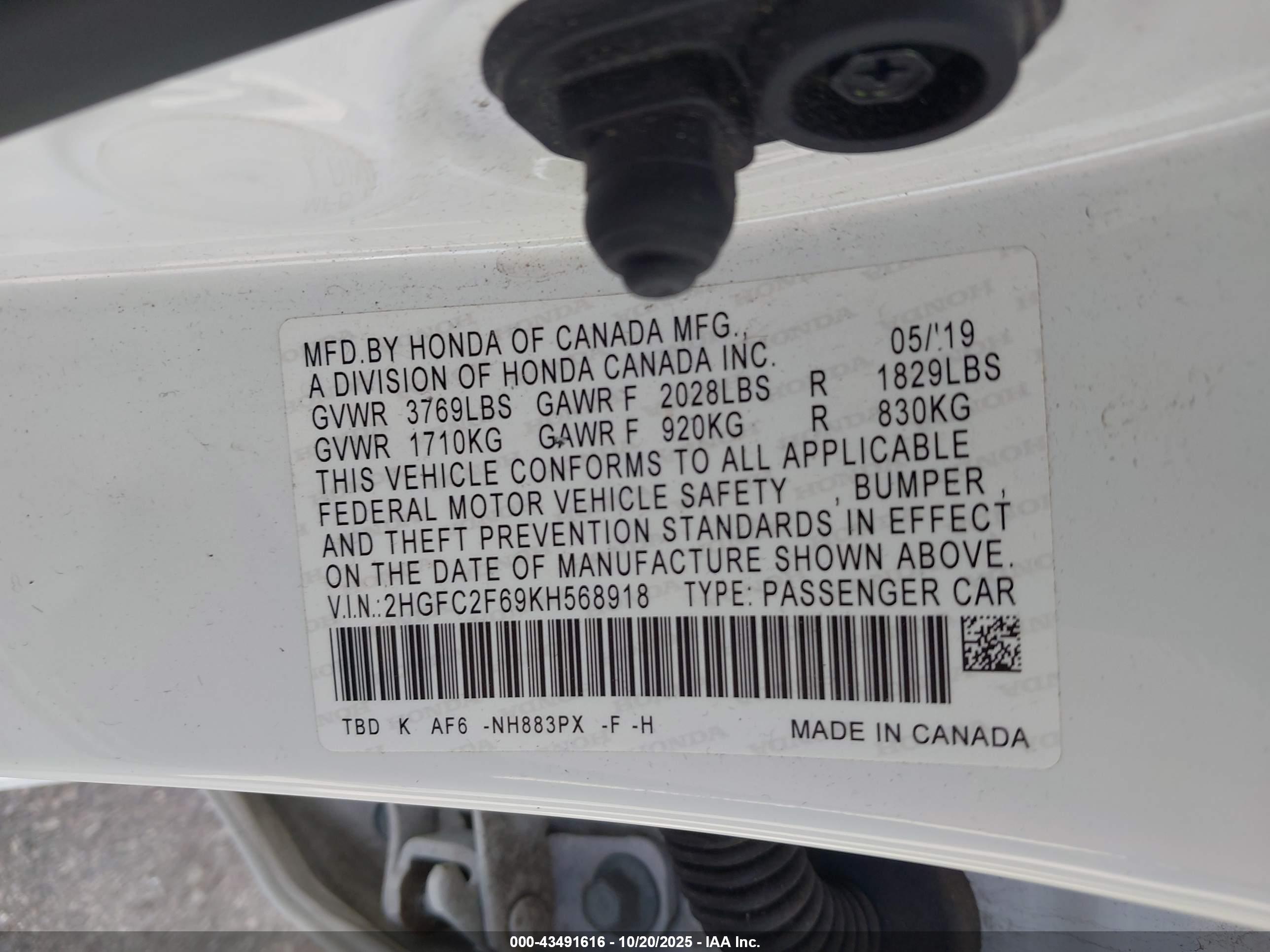 HONDA CIVIC image 9