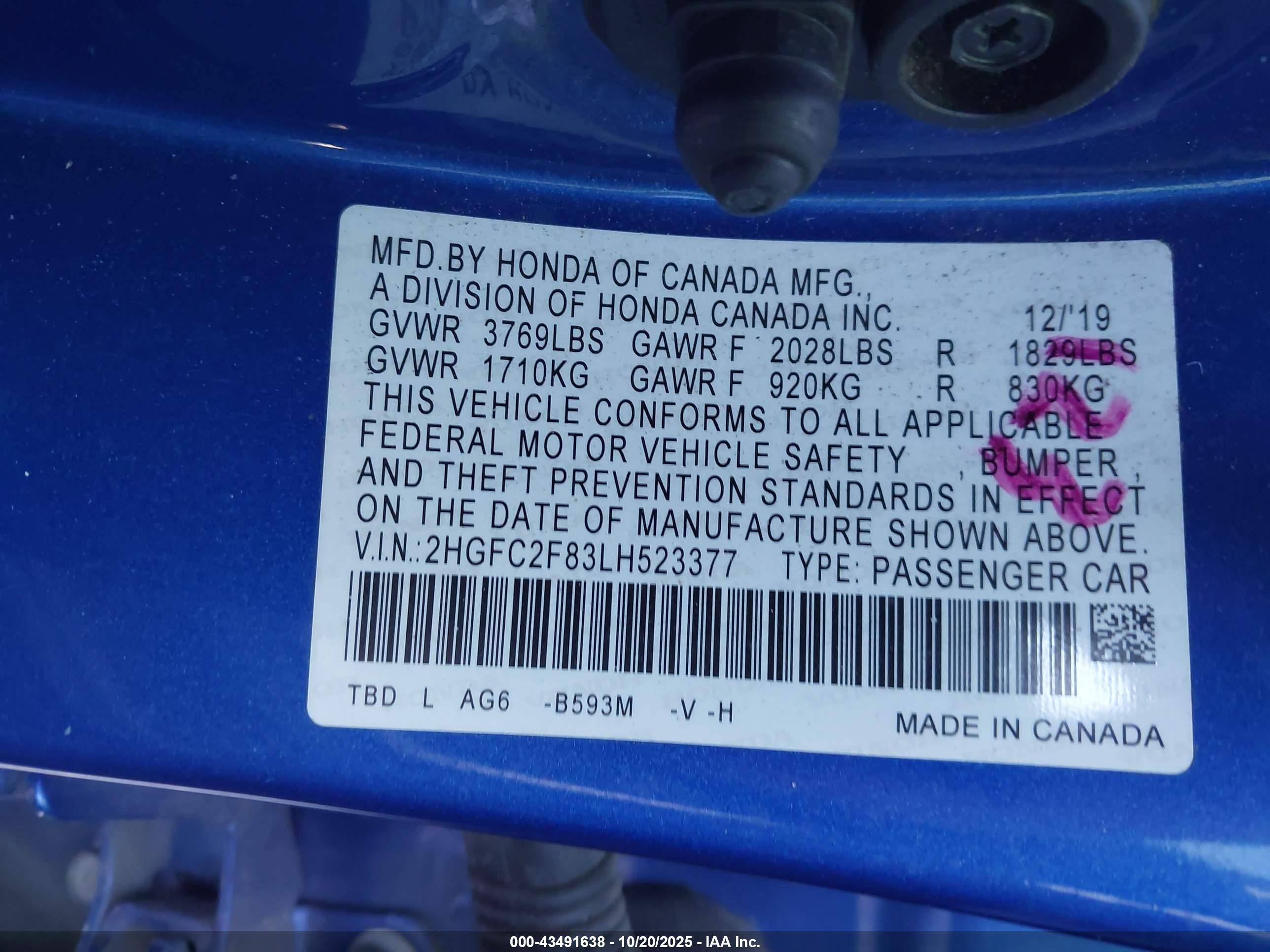 HONDA CIVIC image 9