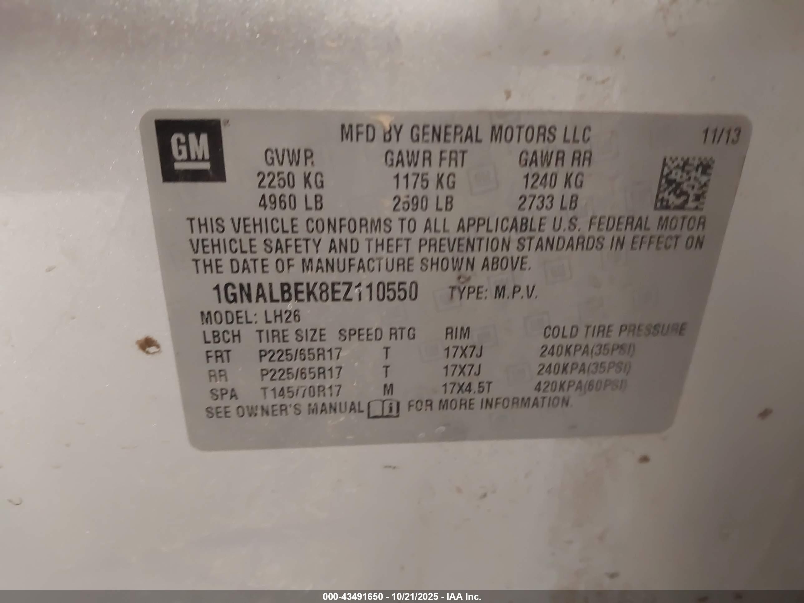 CHEVROLET EQUINOX image 9