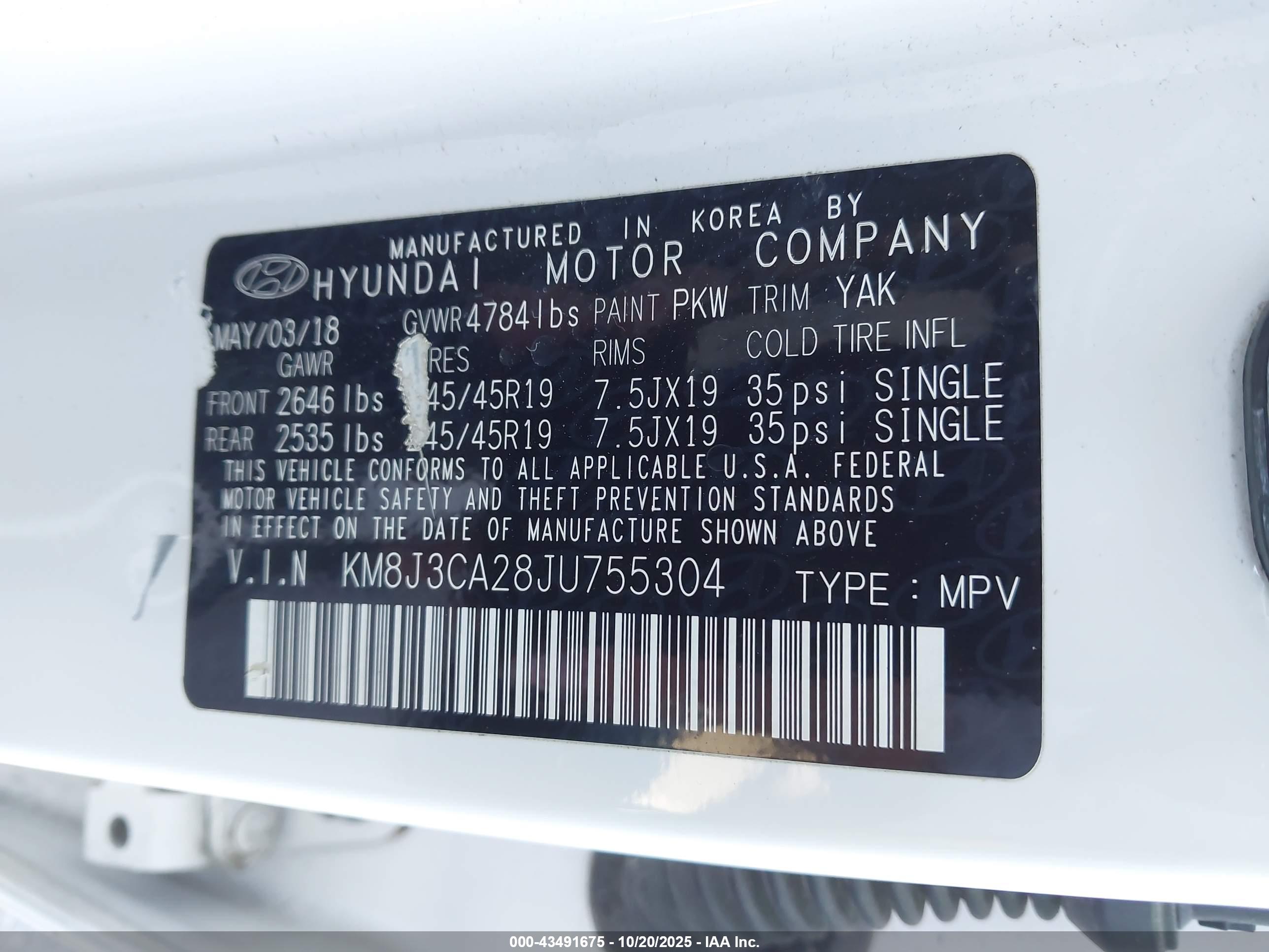 HYUNDAI TUCSON image 9