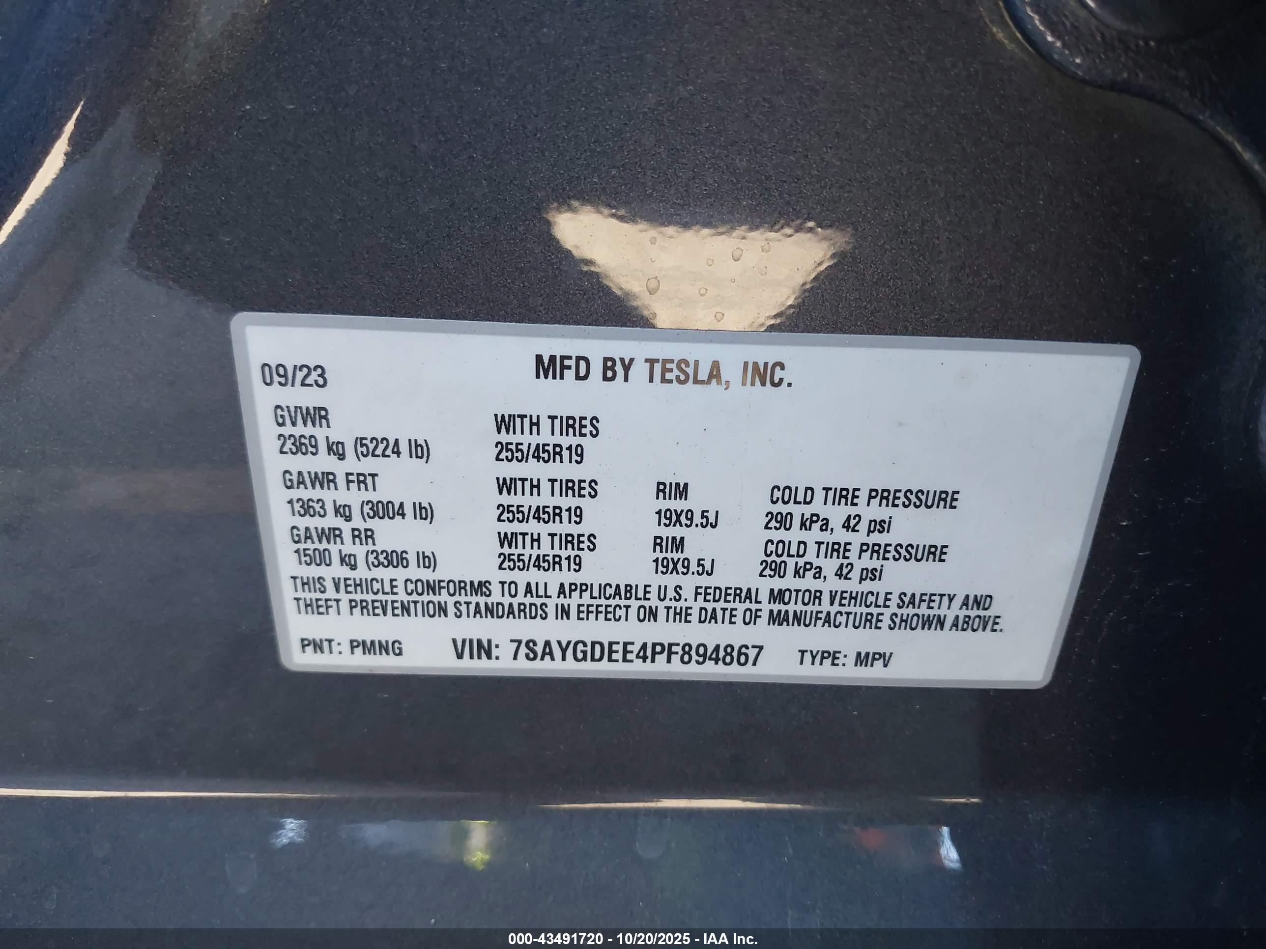 TESLA MODEL image 9