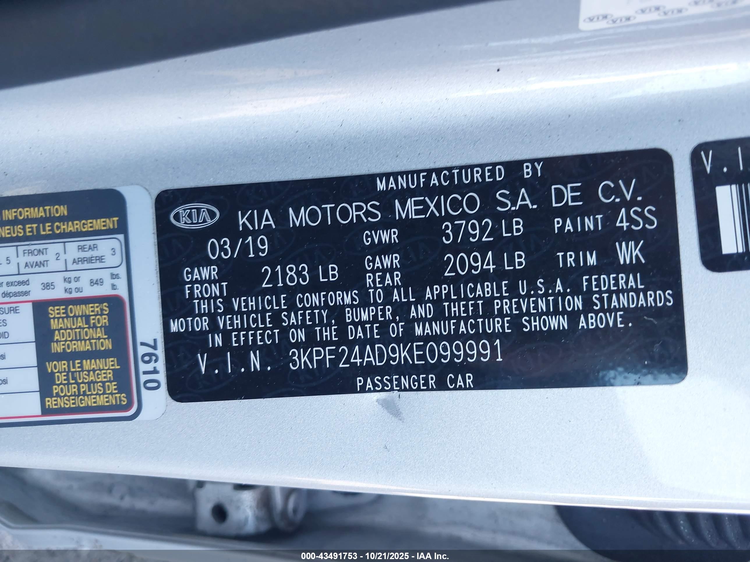 KIA FORTE image 9