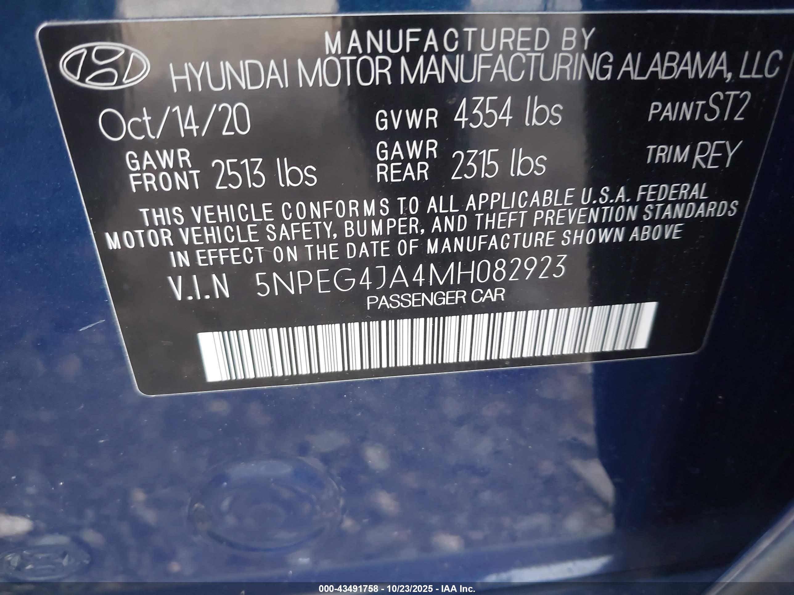 HYUNDAI SONATA image 9
