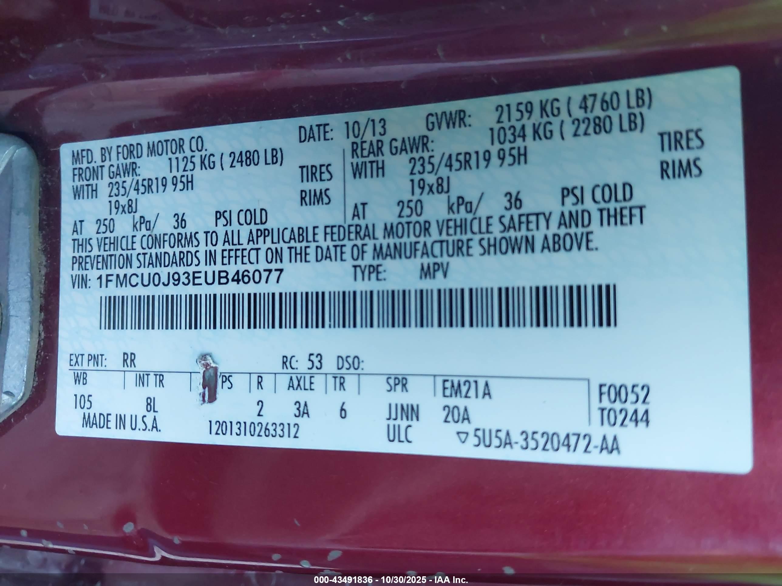 FORD ESCAPE image 9