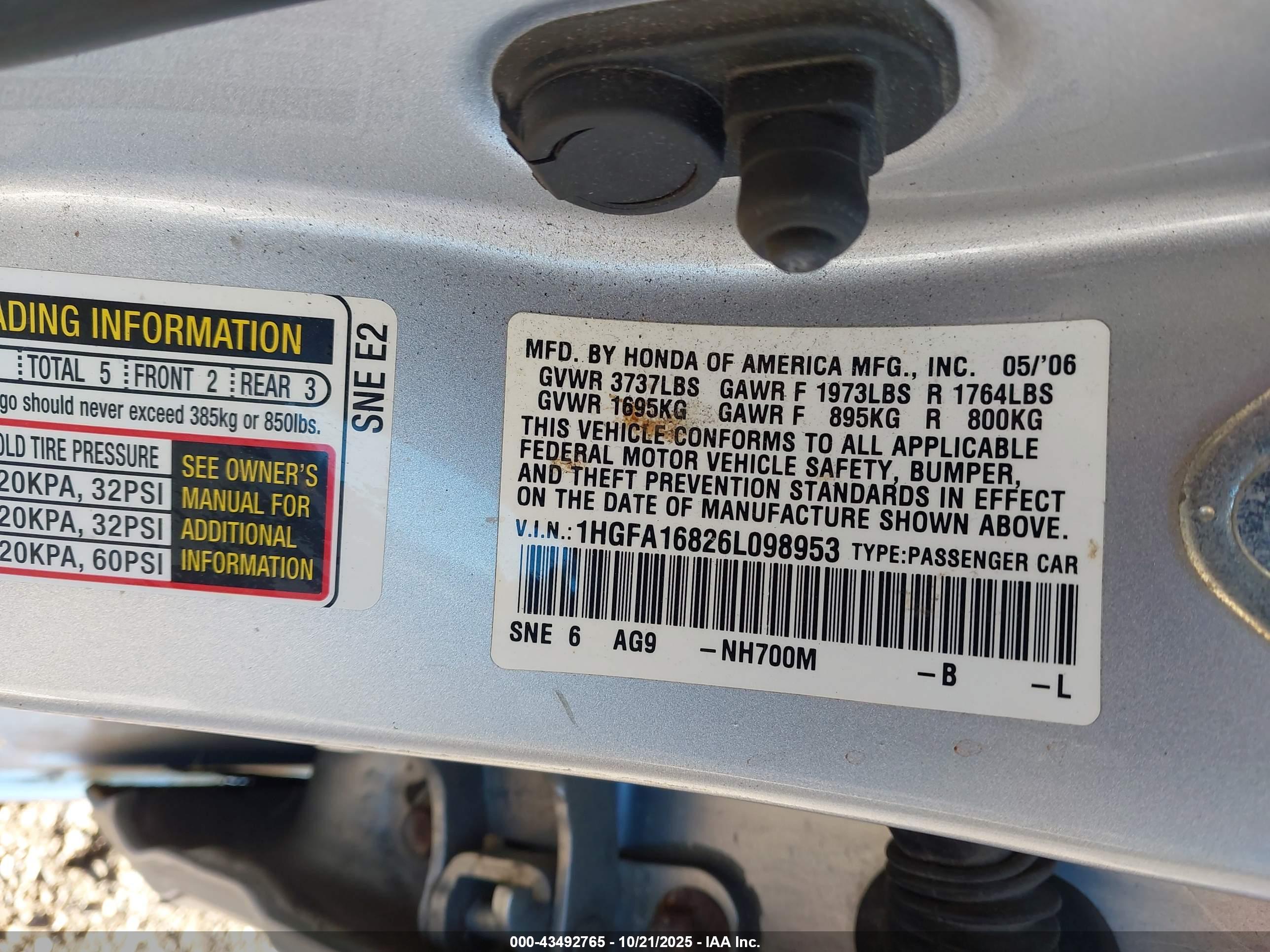 HONDA CIVIC image 9