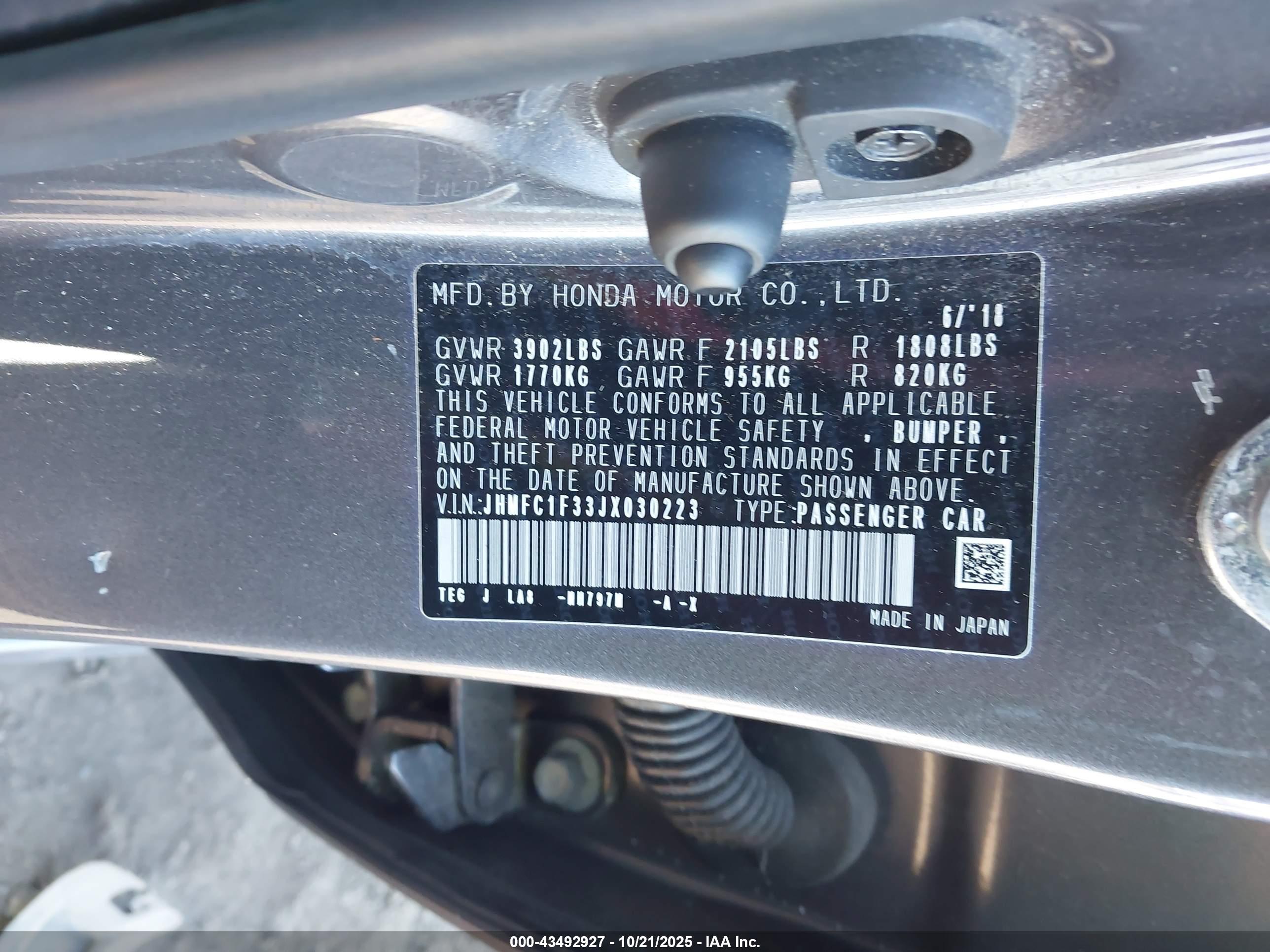 HONDA CIVIC image 9
