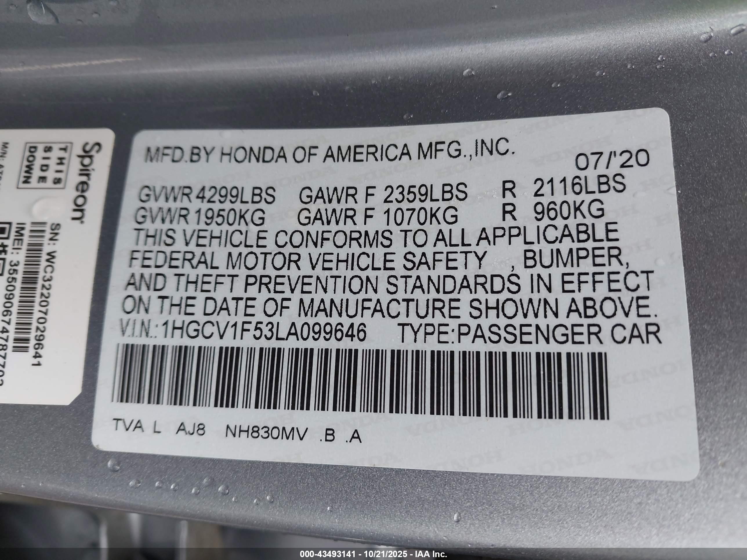HONDA ACCORD image 9