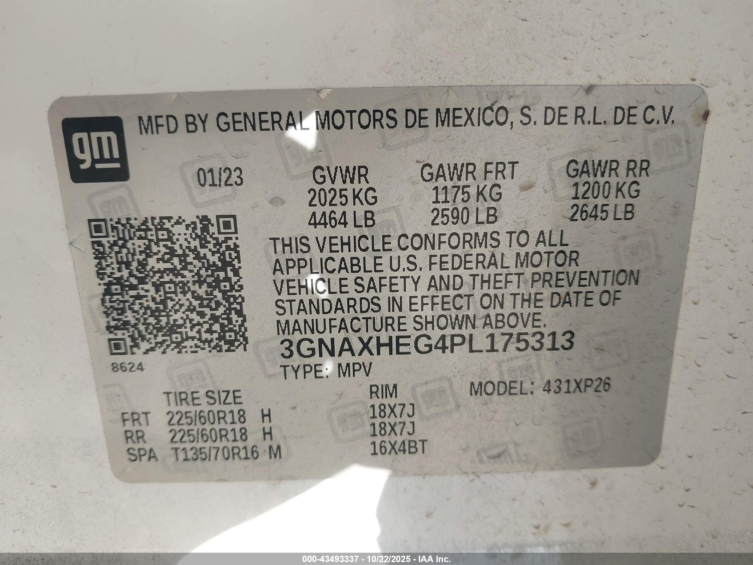 CHEVROLET EQUINOX image 9