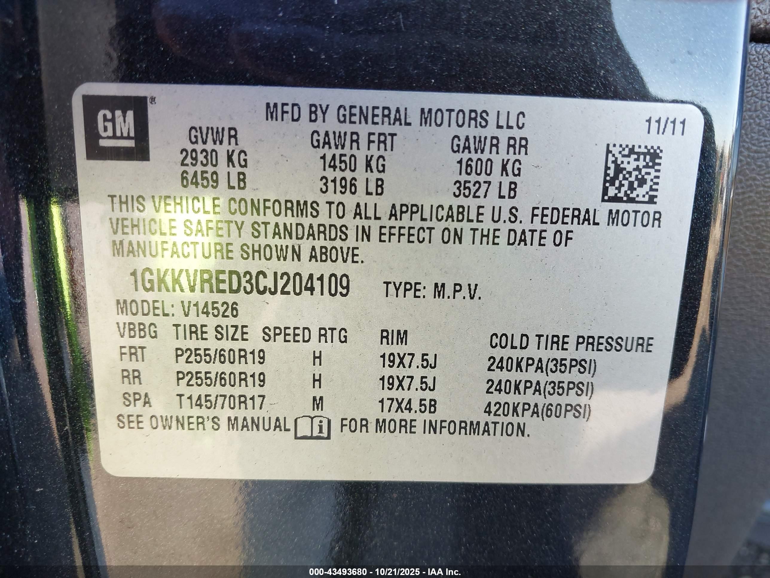GMC ACADIA image 9