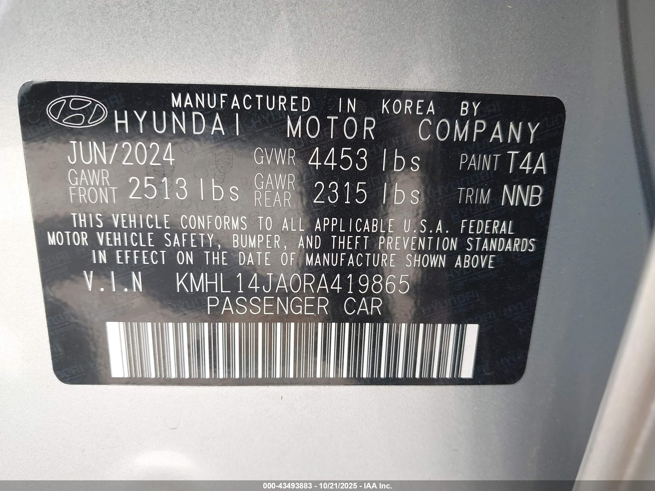 HYUNDAI SONATA image 9