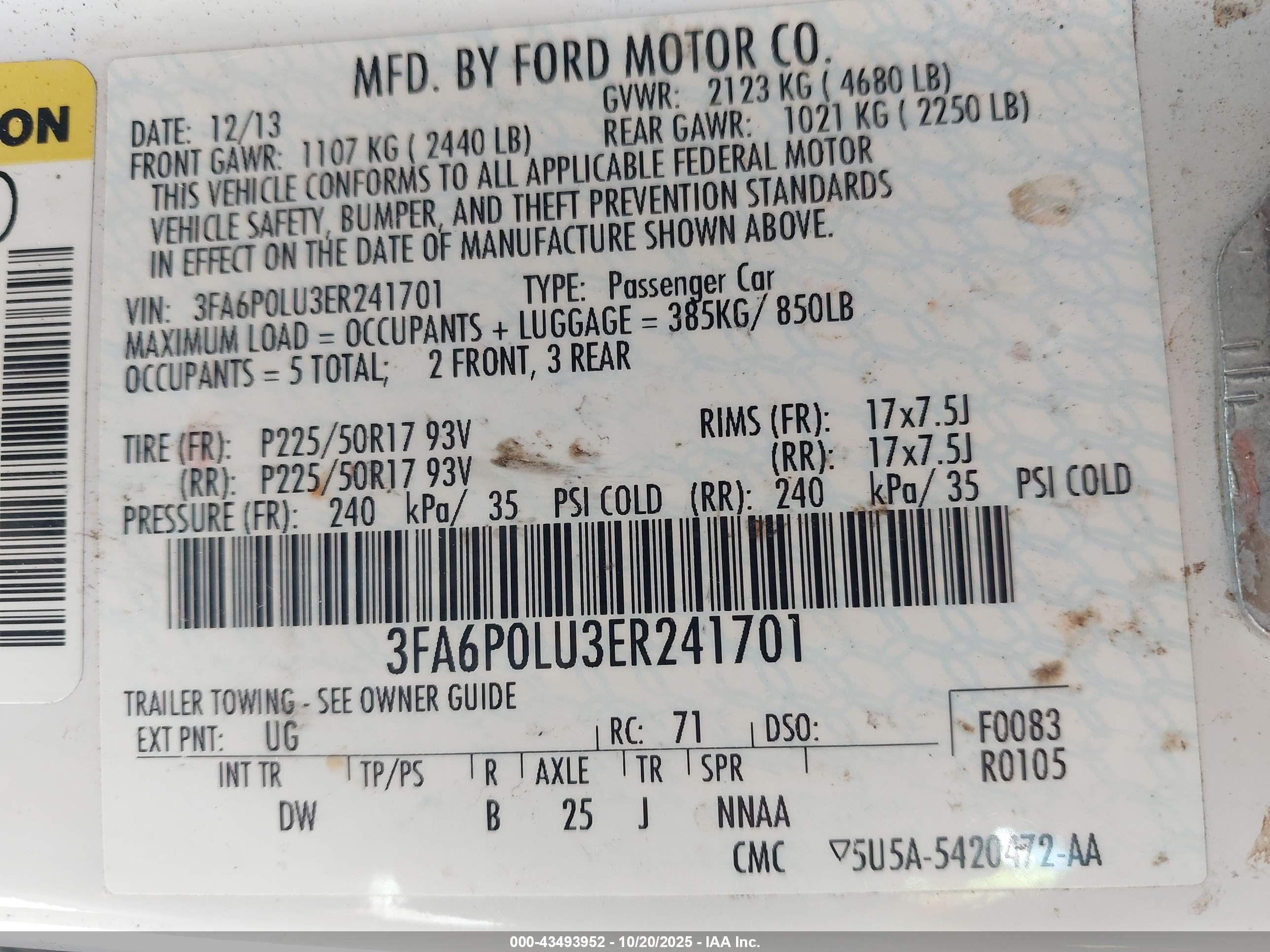 FORD FUSION image 9