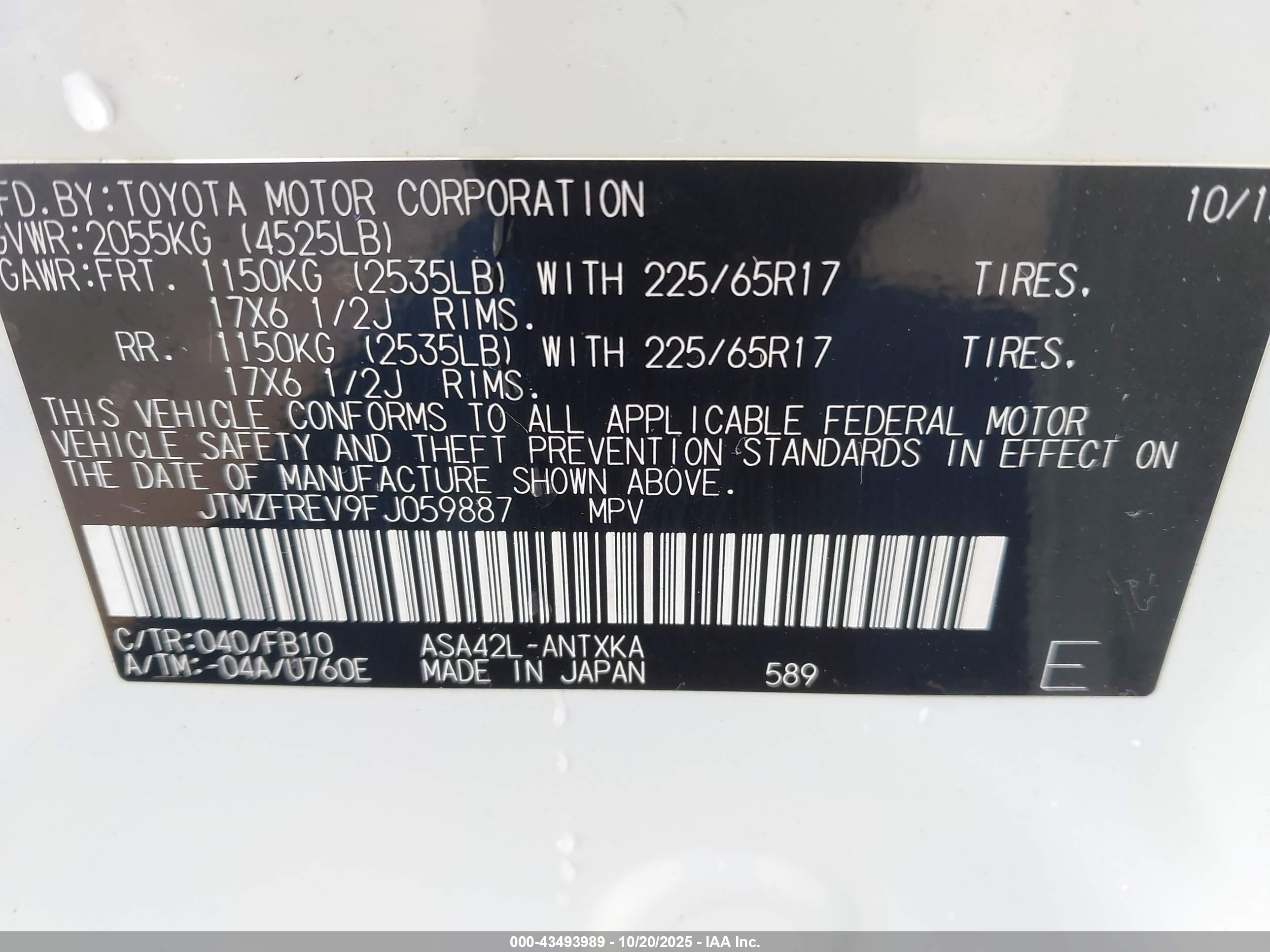 TOYOTA RAV4 image 9