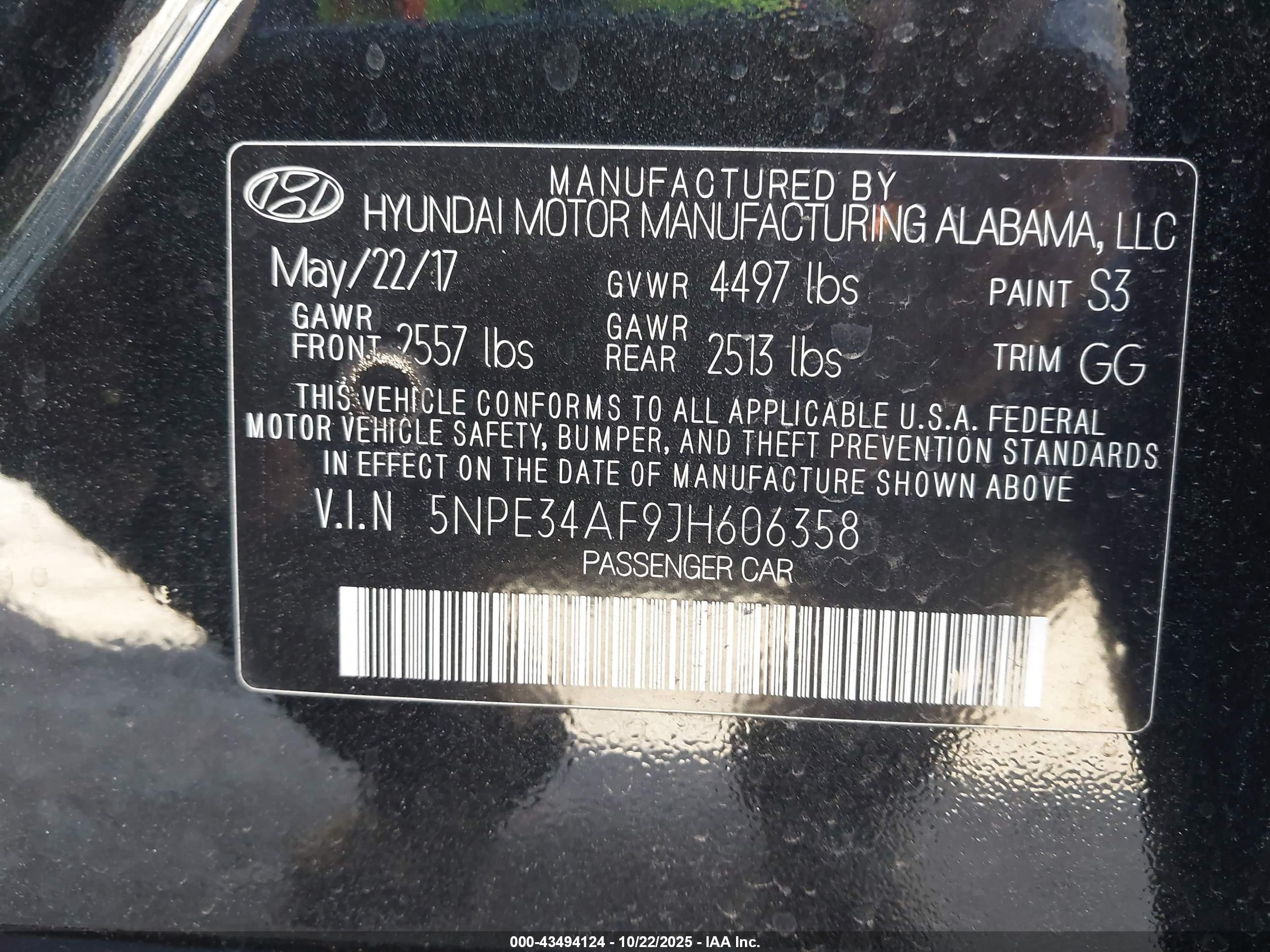 HYUNDAI SONATA image 9
