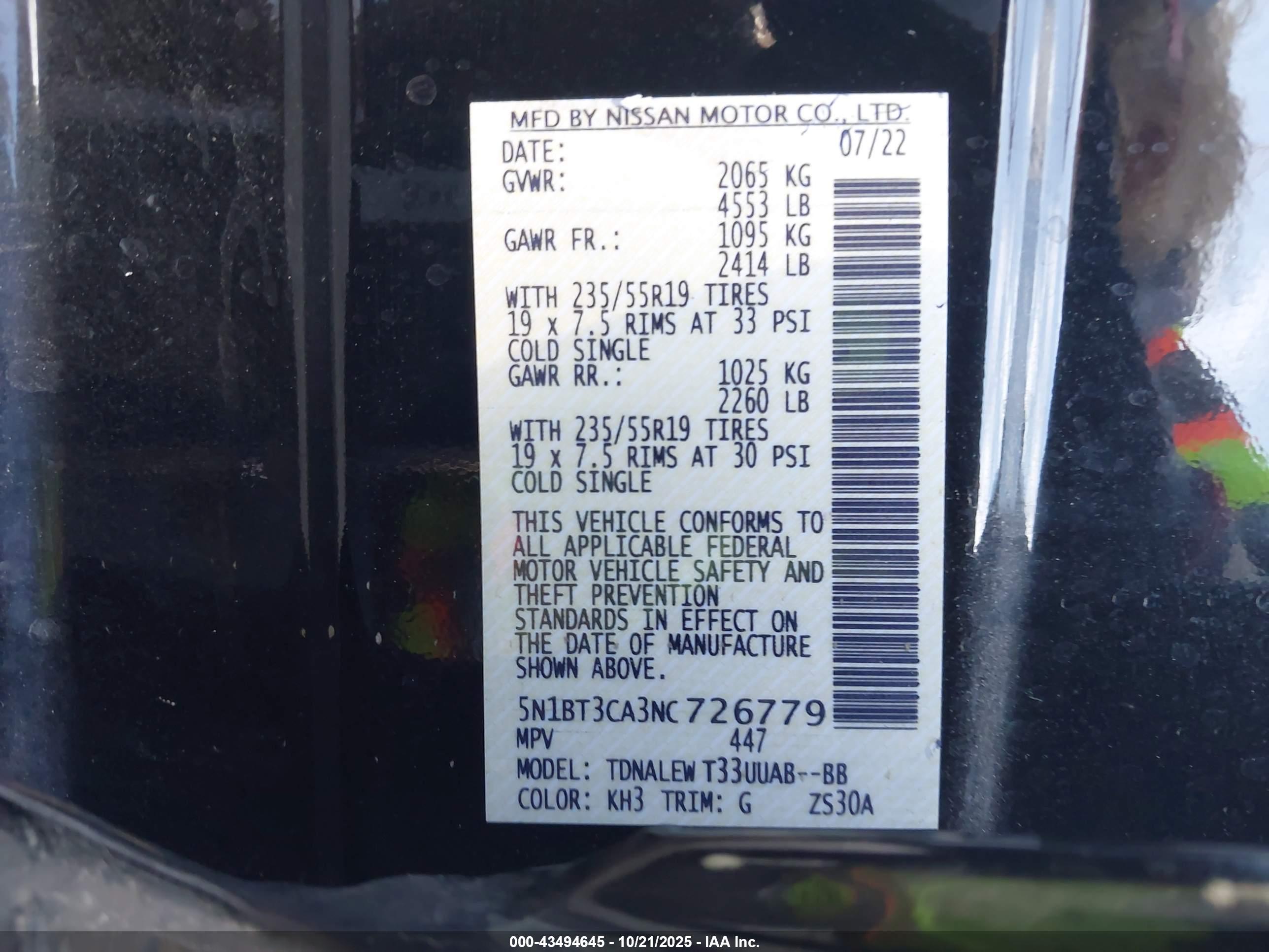 NISSAN ROGUE image 9
