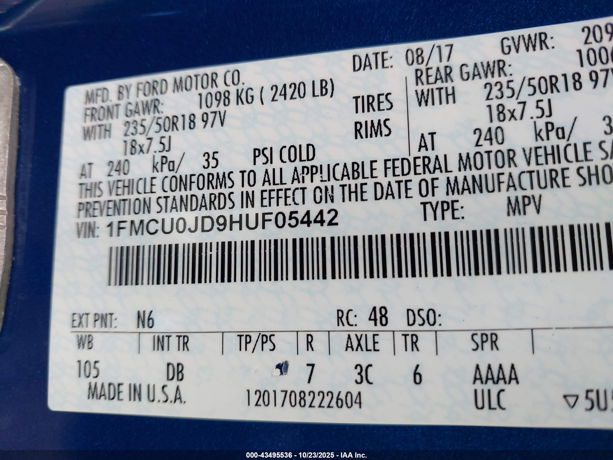 FORD ESCAPE image 9