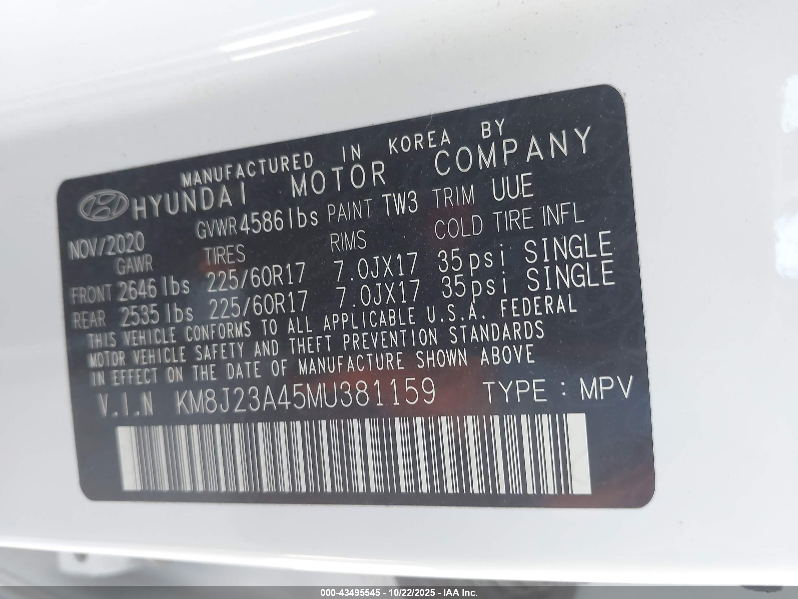 HYUNDAI TUCSON image 9