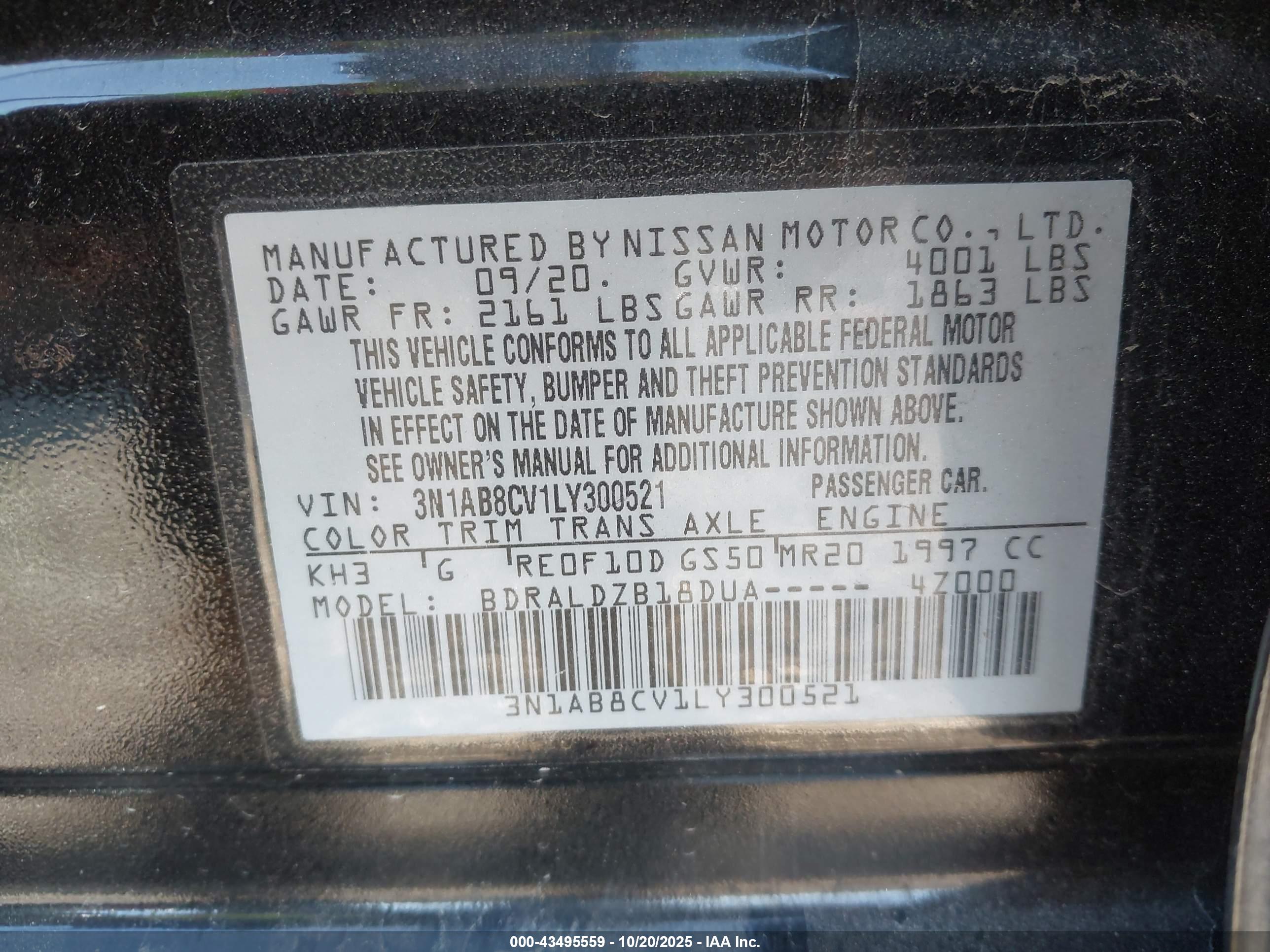 NISSAN SENTRA image 9