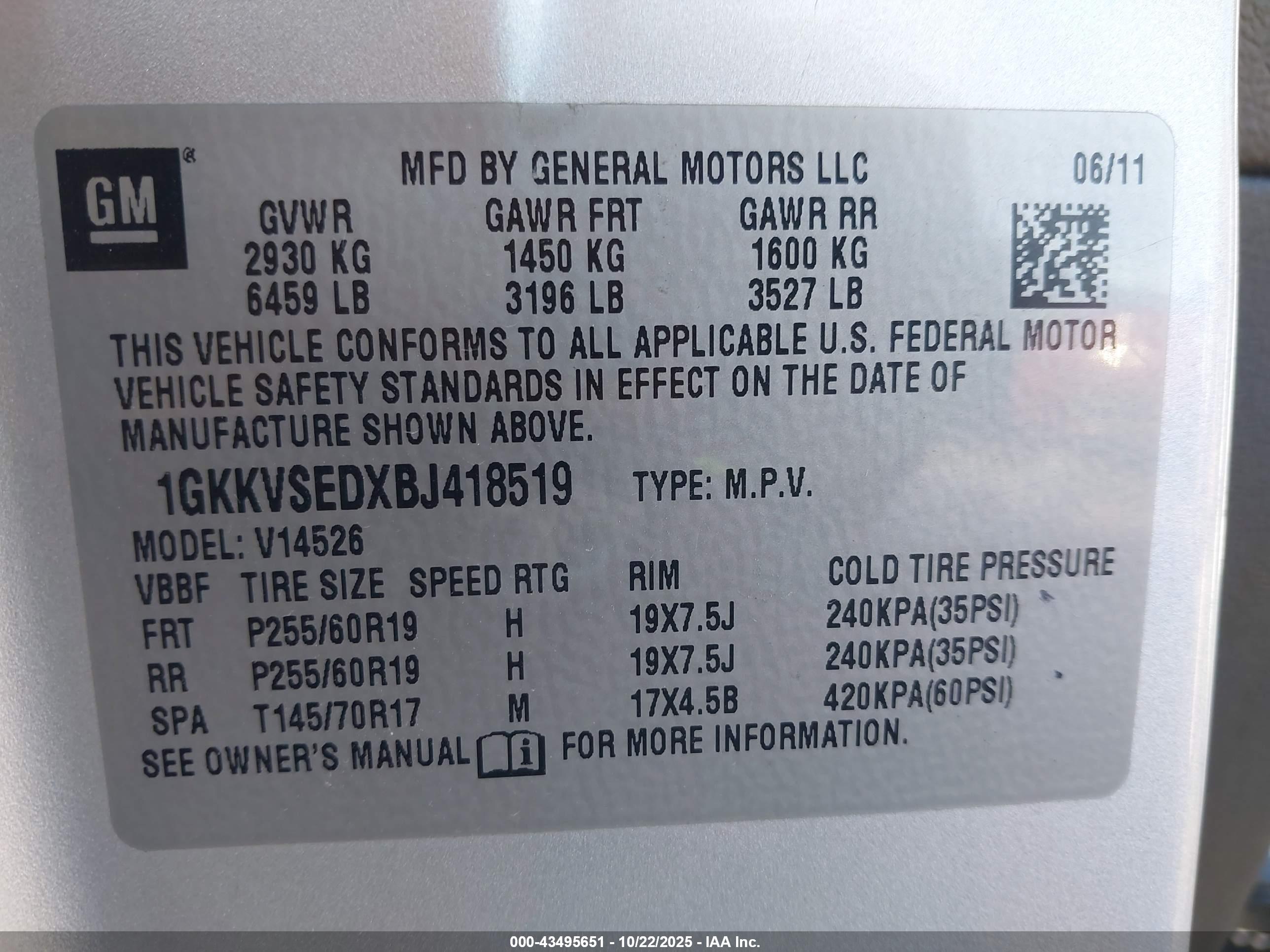 GMC ACADIA image 9