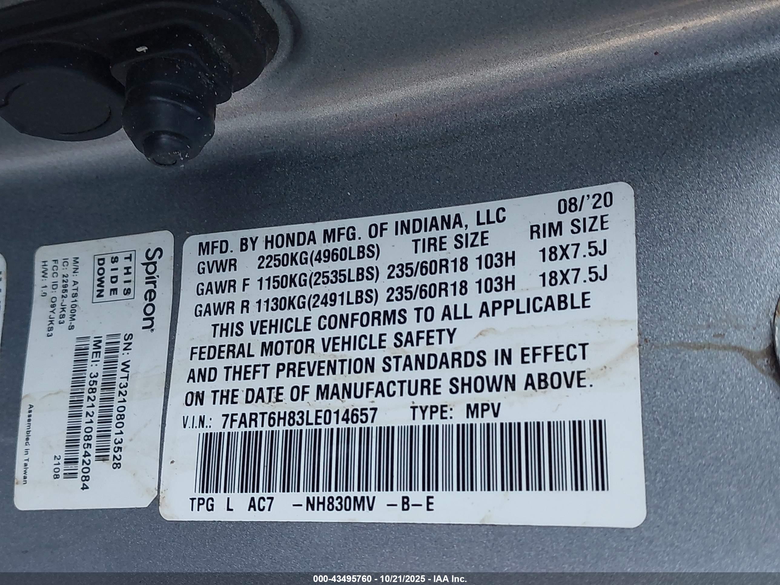 HONDA CR-V image 9