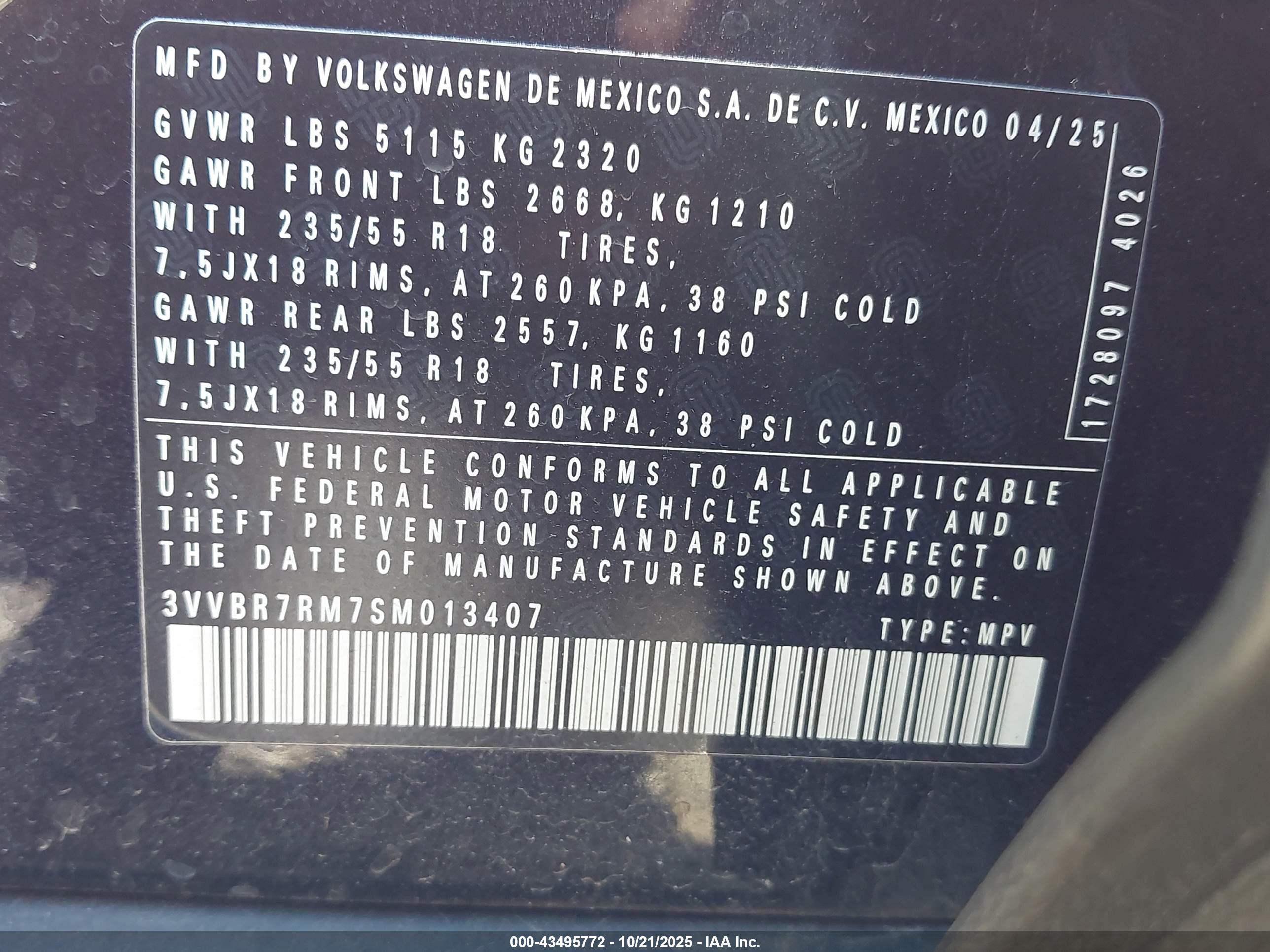VOLKSWAGEN TIGUAN image 9