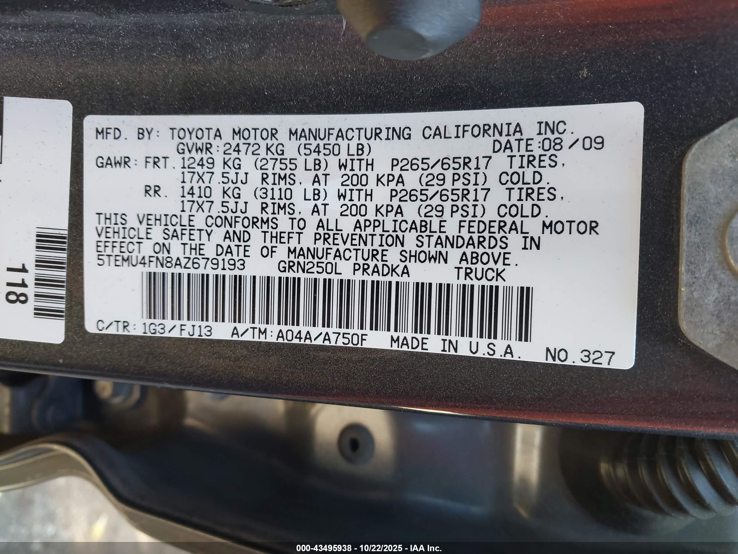 TOYOTA TACOMA image 9
